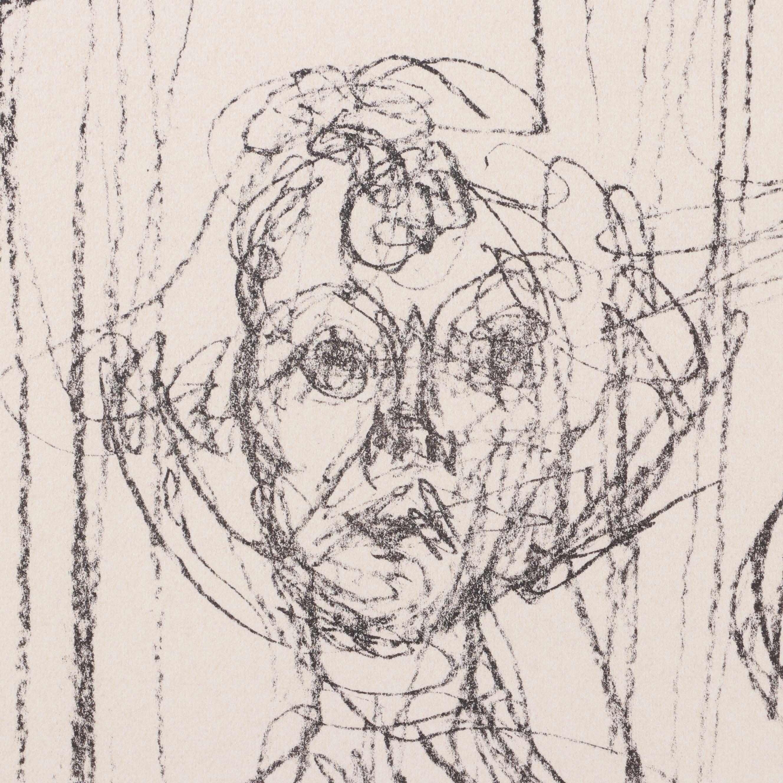 Alberto Giacometti Lithograph from "Lithography at Mourlot Printing Press"