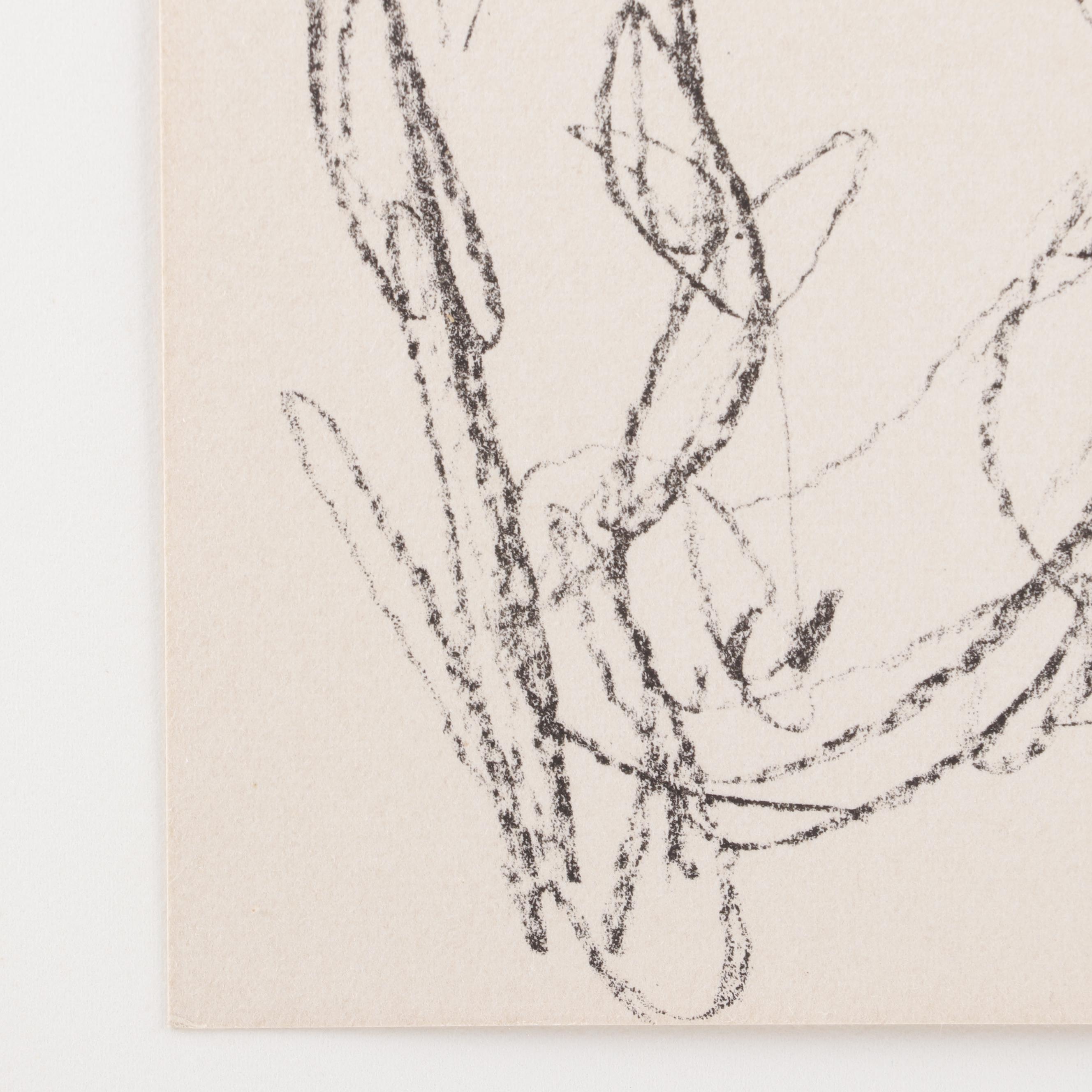 Alberto Giacometti Lithograph from "Lithography at Mourlot Printing Press"