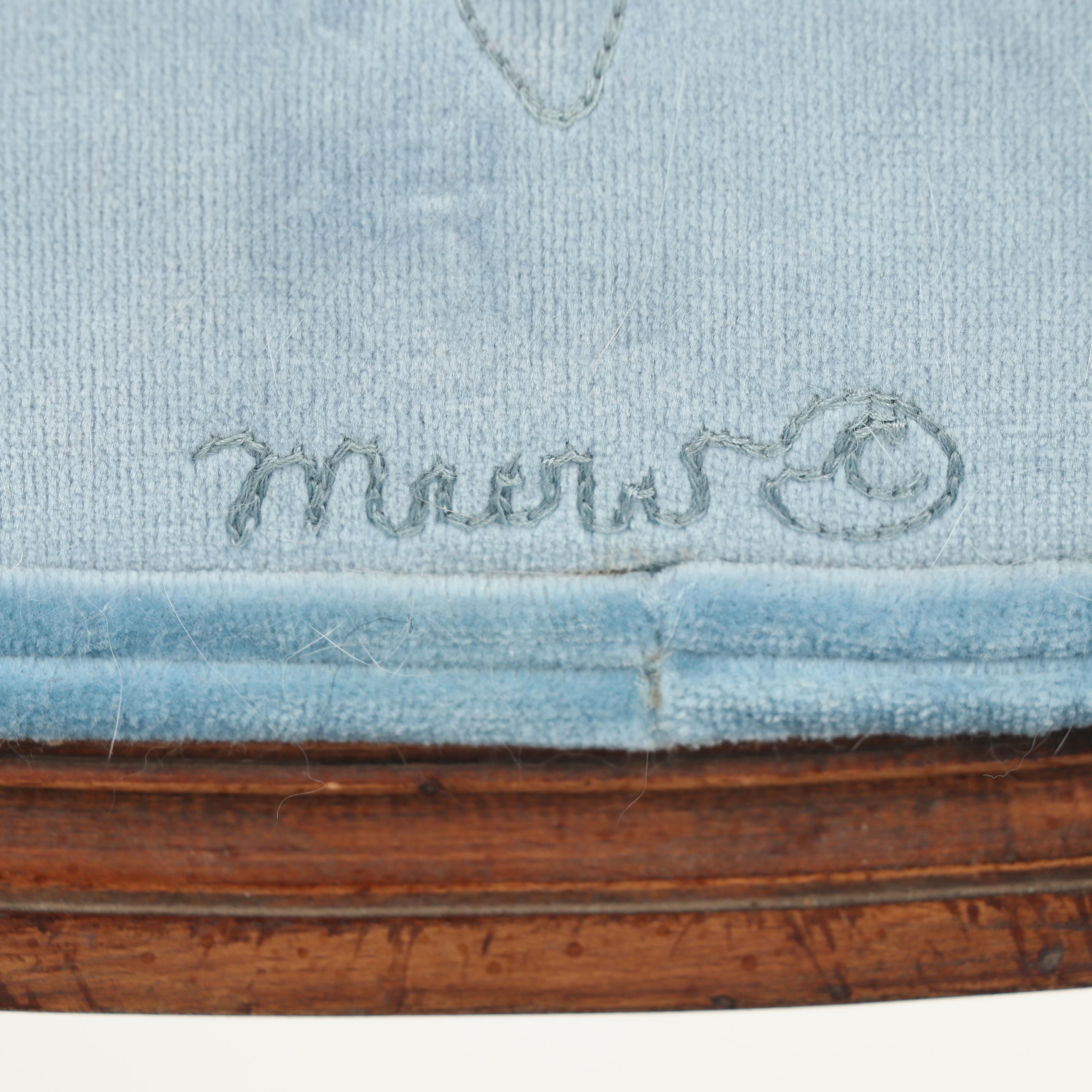 Woodmark Originals, Louis XV Style Walnut-Stained Fauteuil