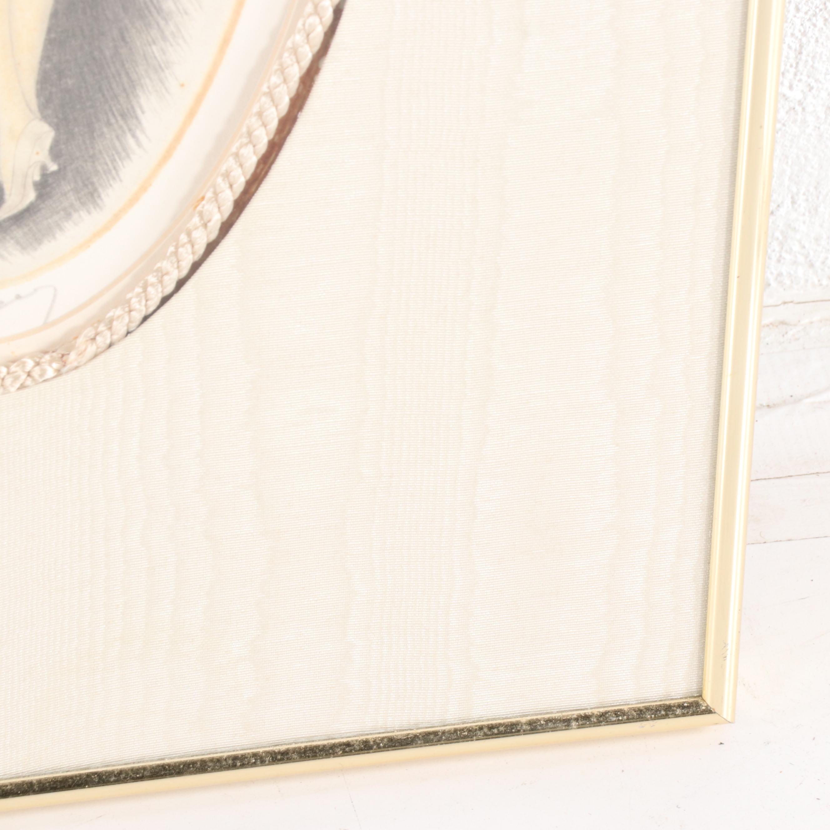 Hand-Colored Boudoir Etchings