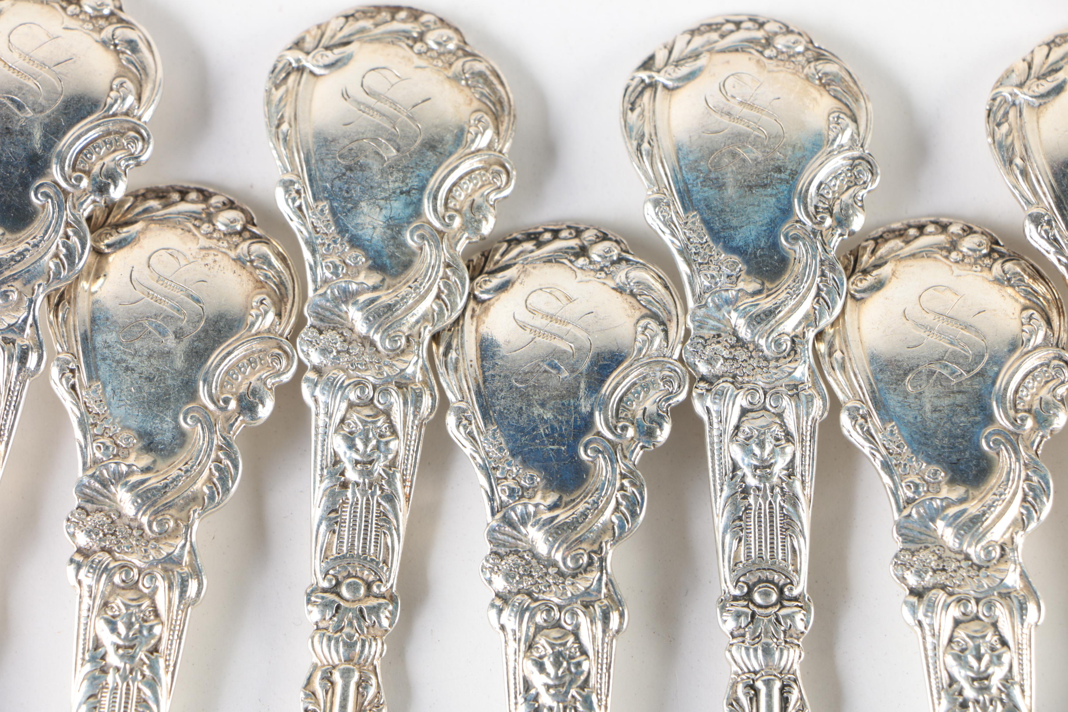 Gorham Sterling Silver "Versailles" Flatware, 20th Century