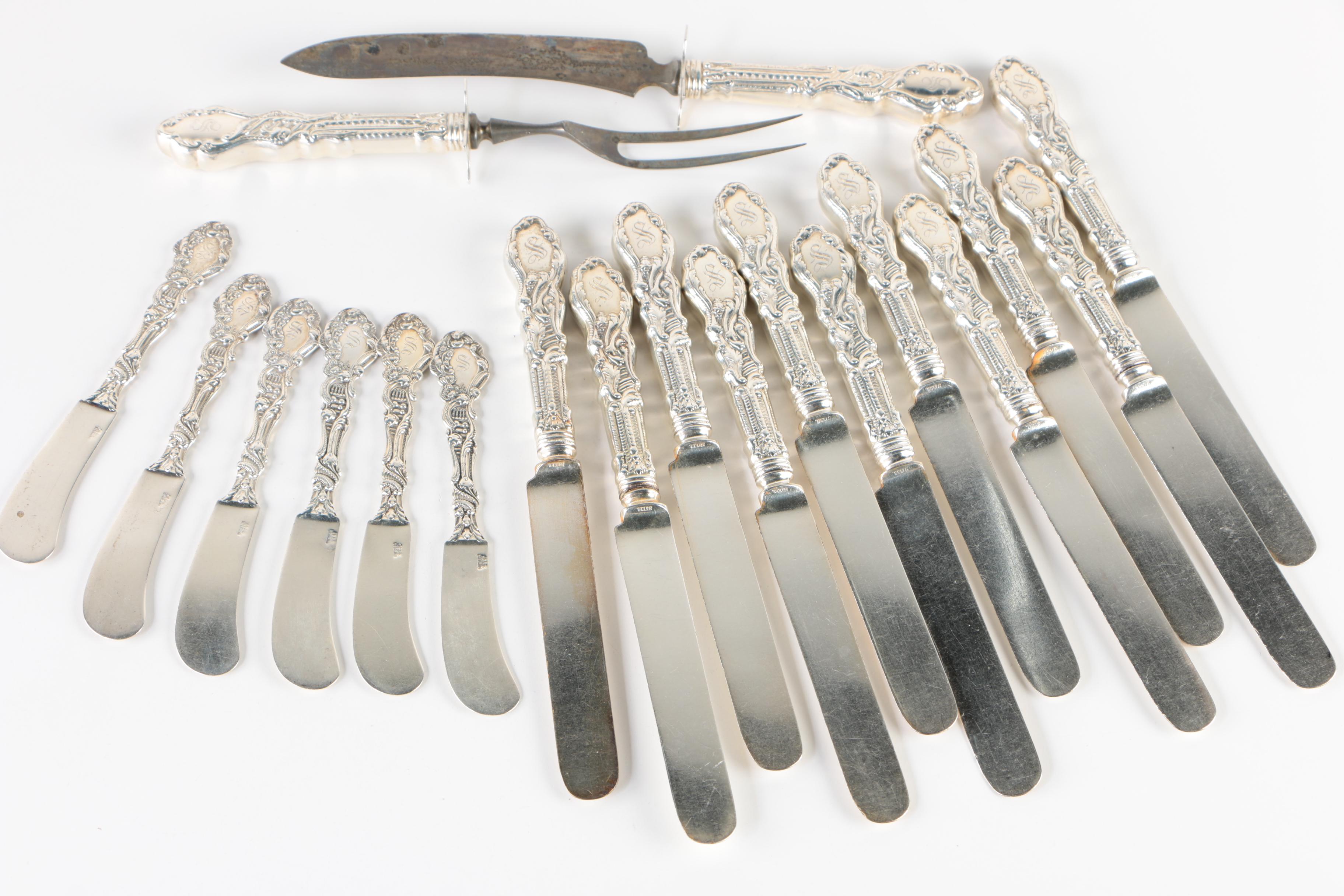 Gorham Sterling Silver "Versailles" Flatware, 20th Century