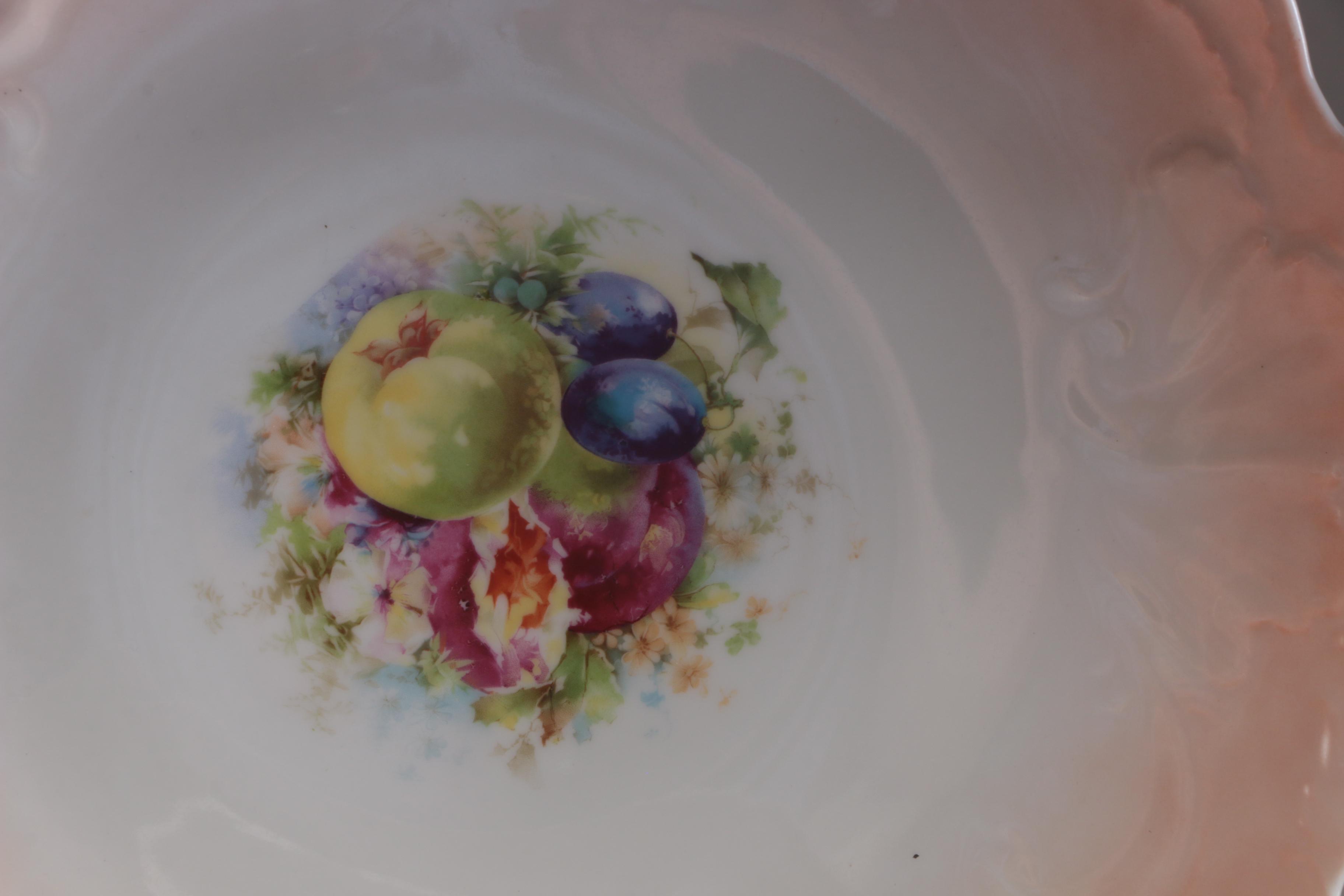 Haviland, Z S & Co., and Other Hand-Painted Porcelain Dinnerware