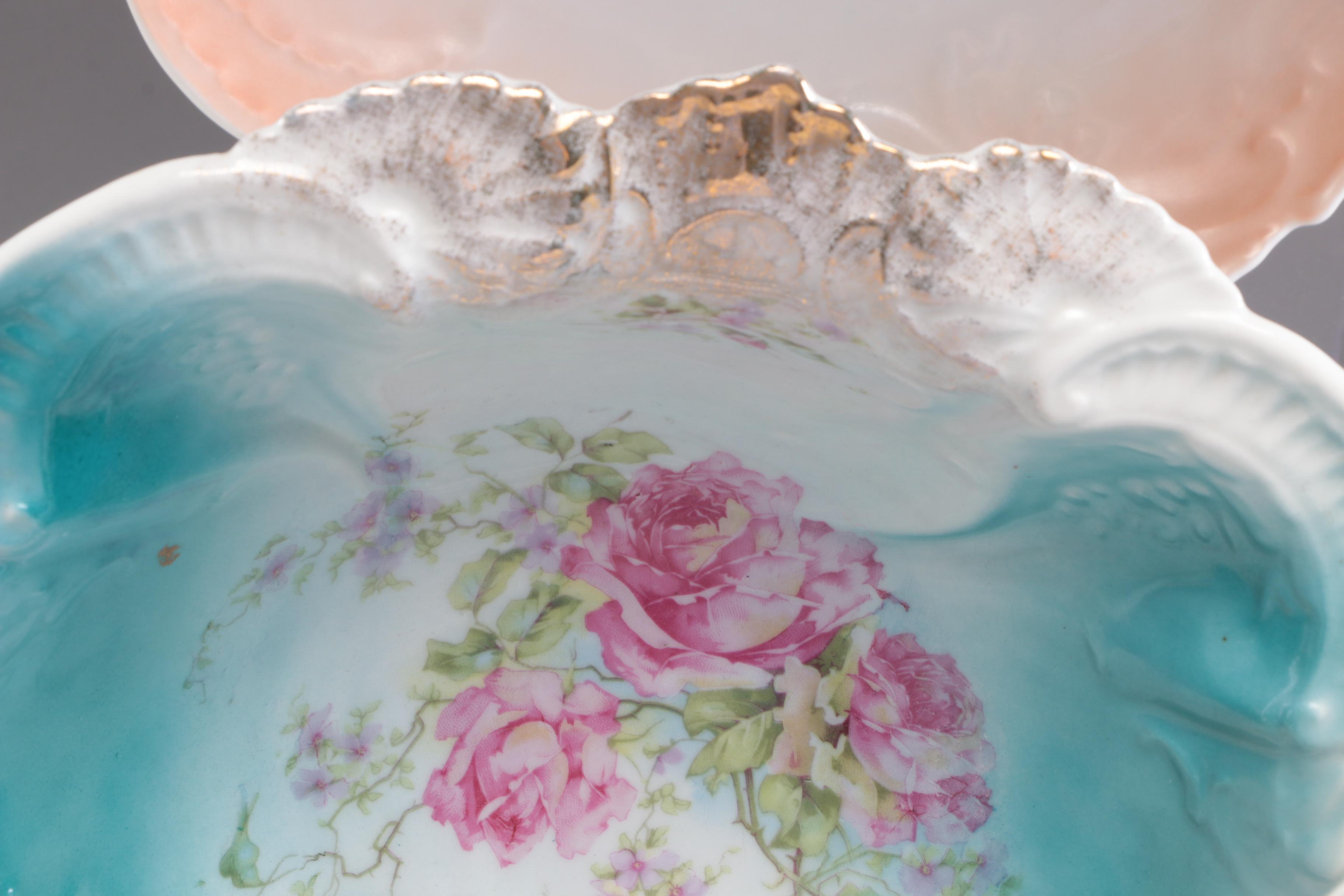 Haviland, Z S & Co., and Other Hand-Painted Porcelain Dinnerware