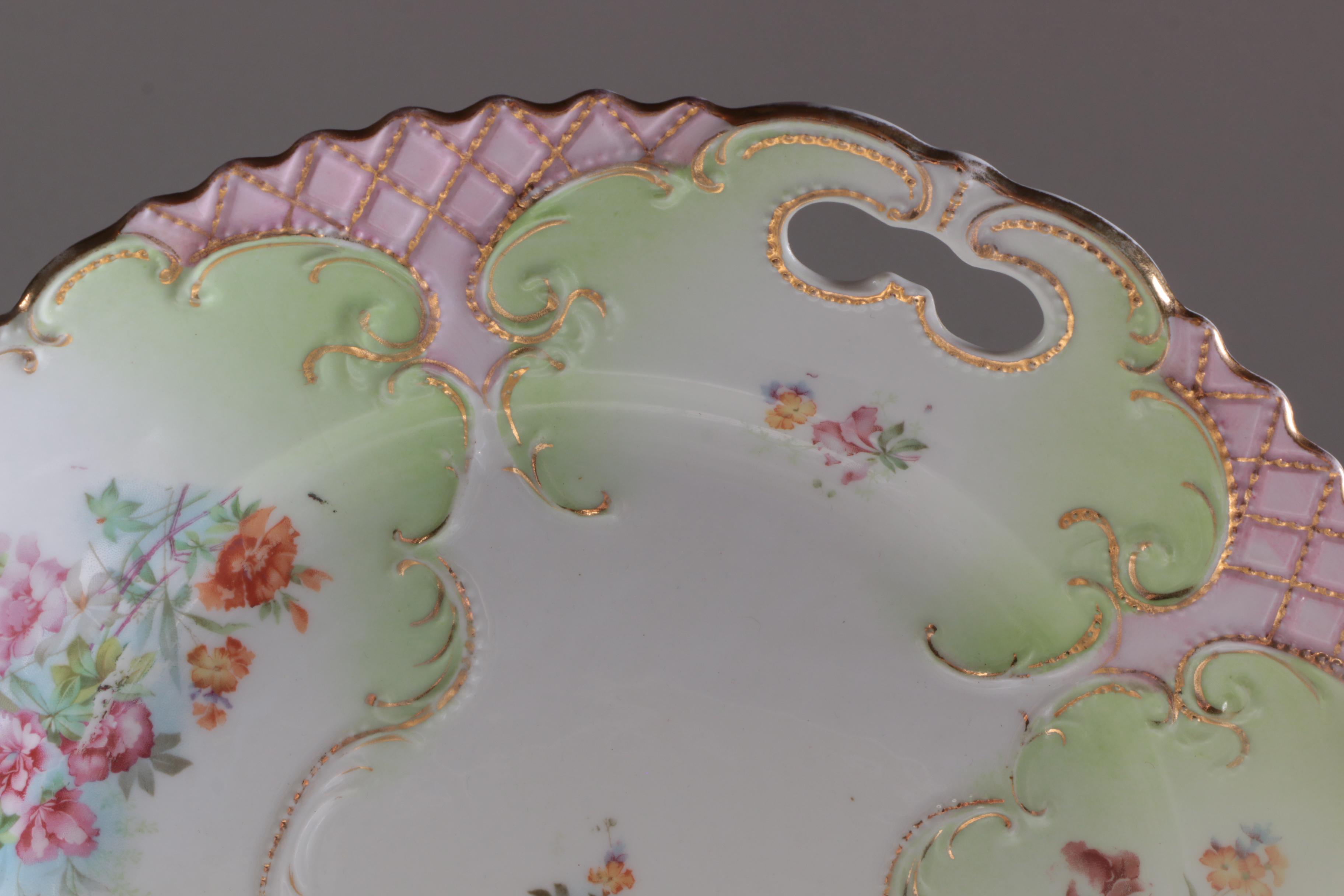 Haviland, Z S & Co., and Other Hand-Painted Porcelain Dinnerware