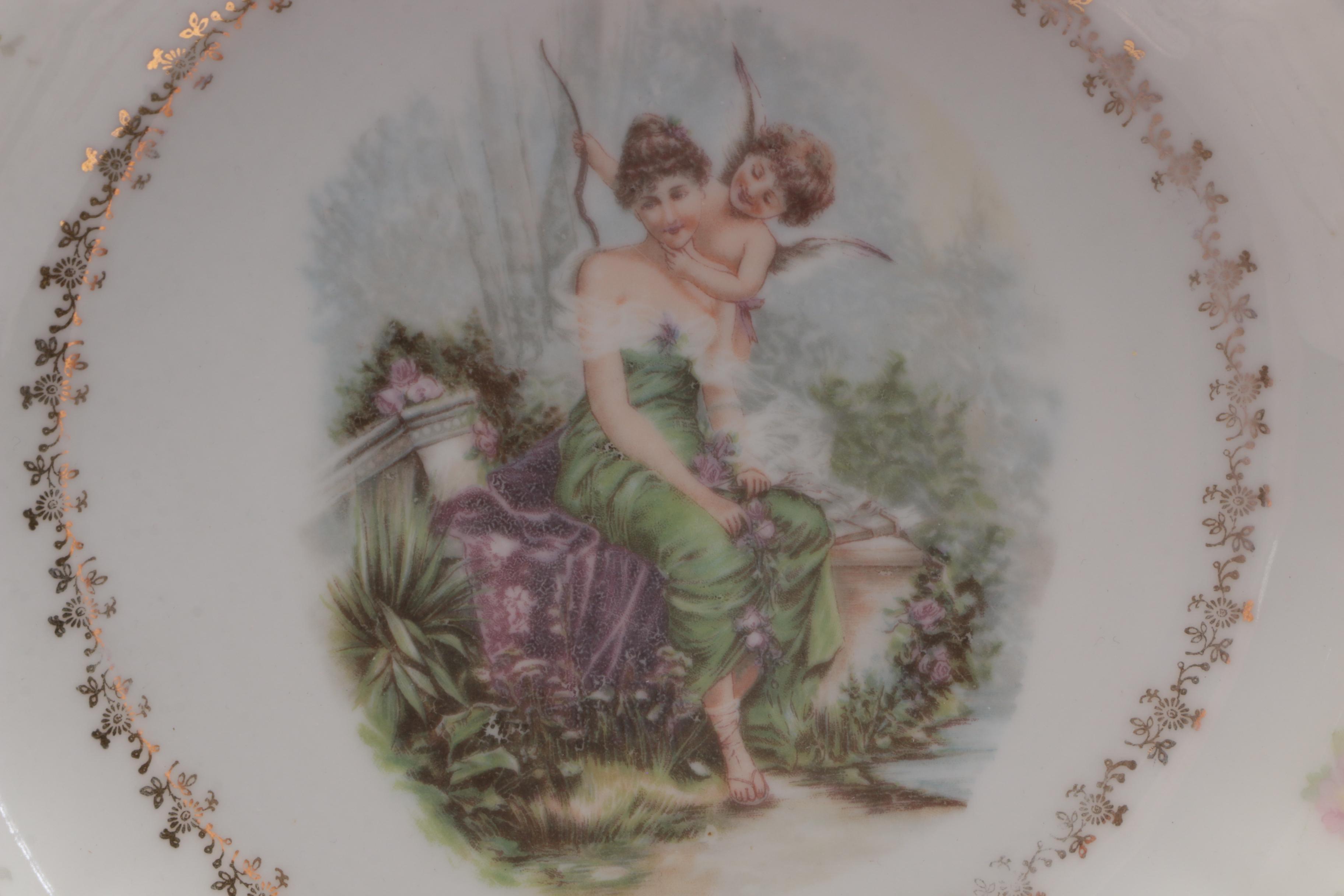 Haviland, Z S & Co., and Other Hand-Painted Porcelain Dinnerware