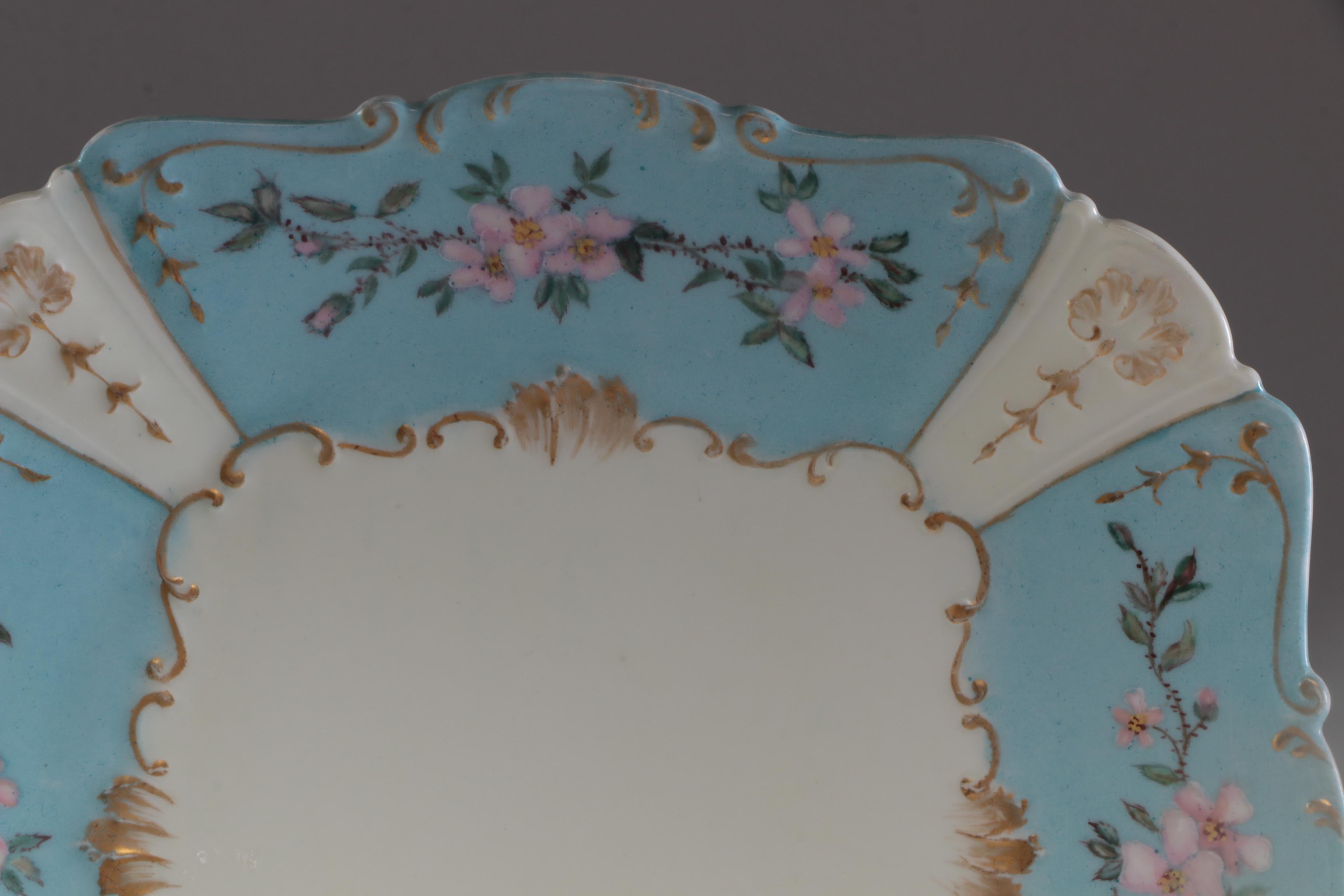 Haviland, Z S & Co., and Other Hand-Painted Porcelain Dinnerware