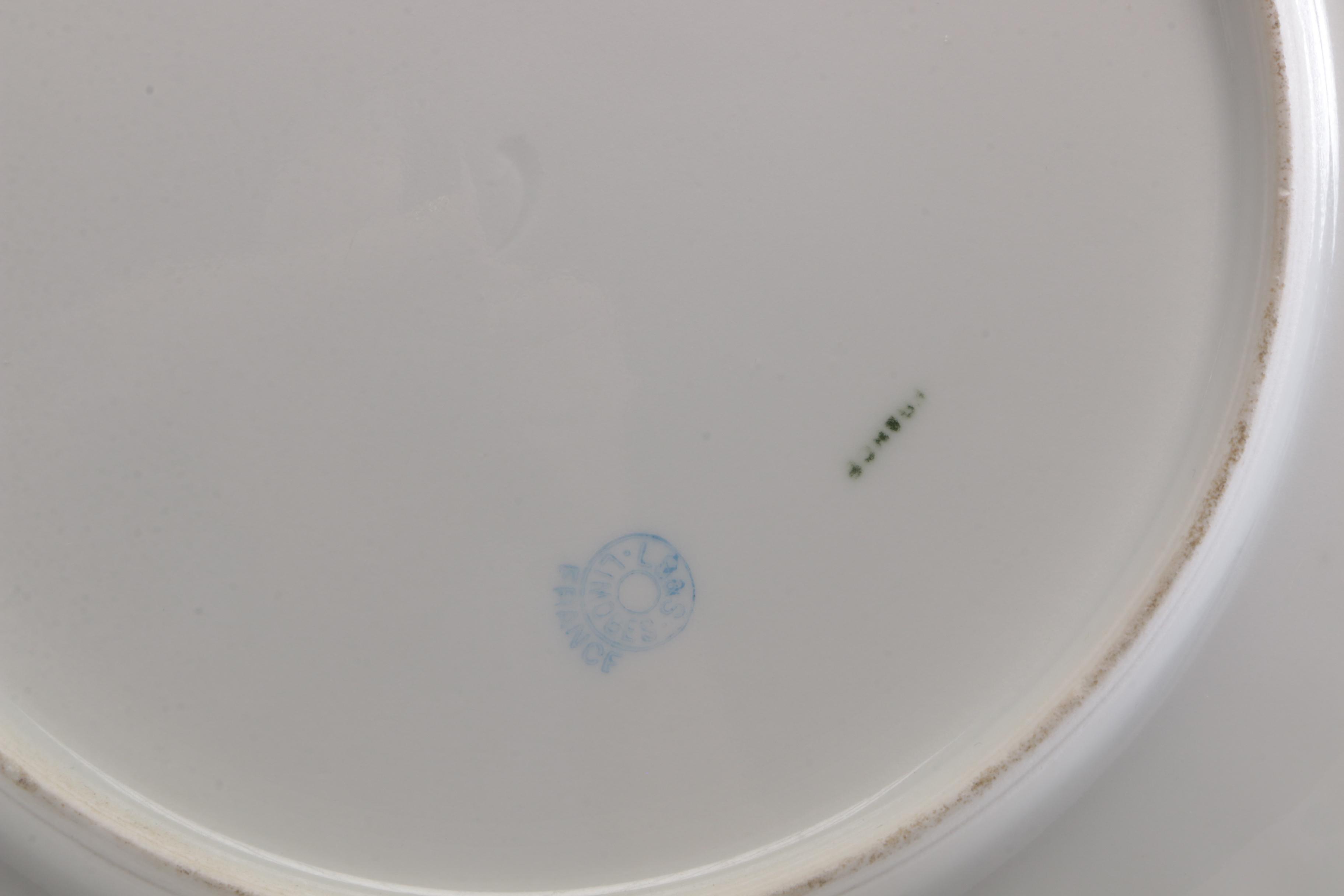 Haviland, Z S & Co., and Other Hand-Painted Porcelain Dinnerware