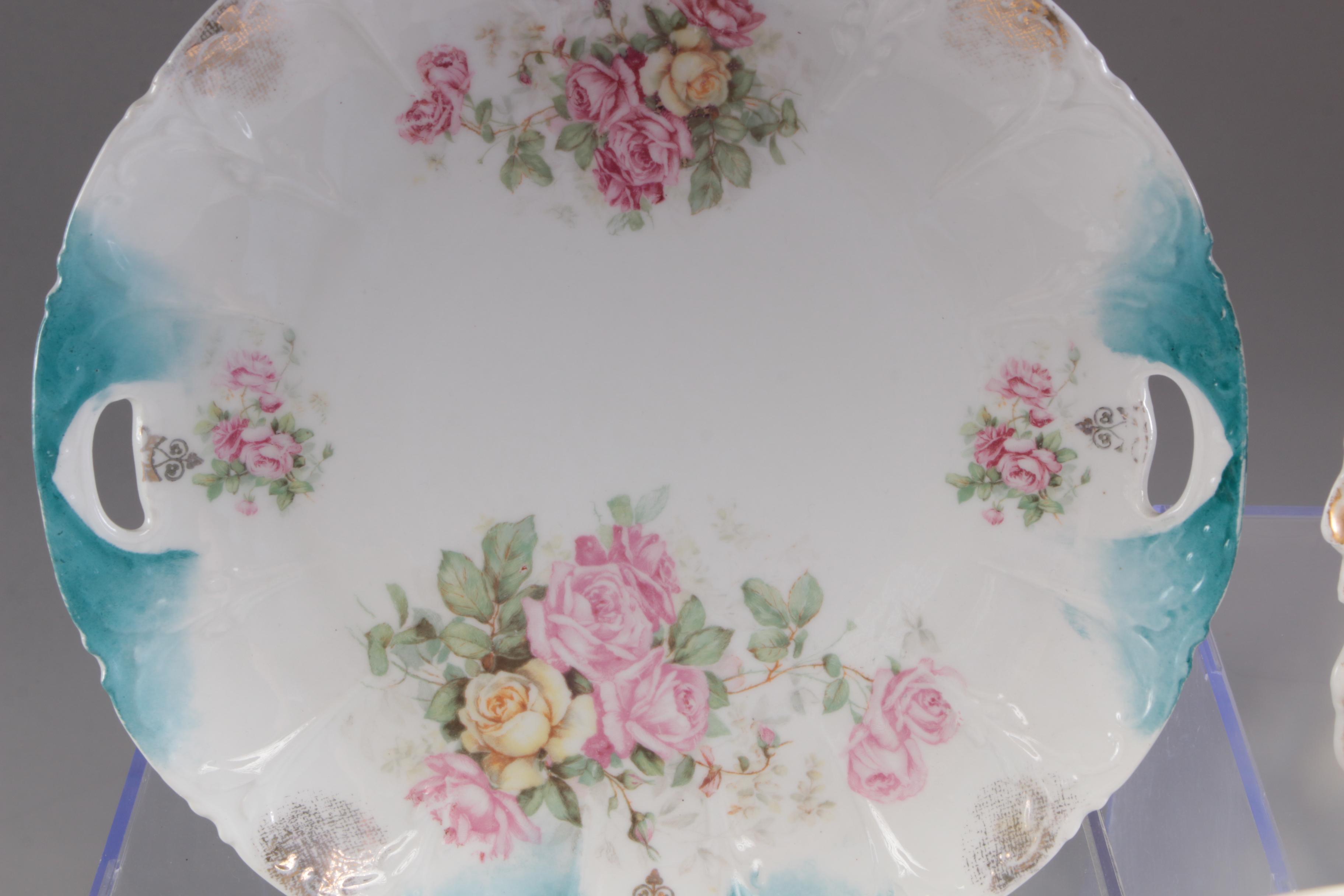 Haviland, Z S & Co., and Other Hand-Painted Porcelain Dinnerware