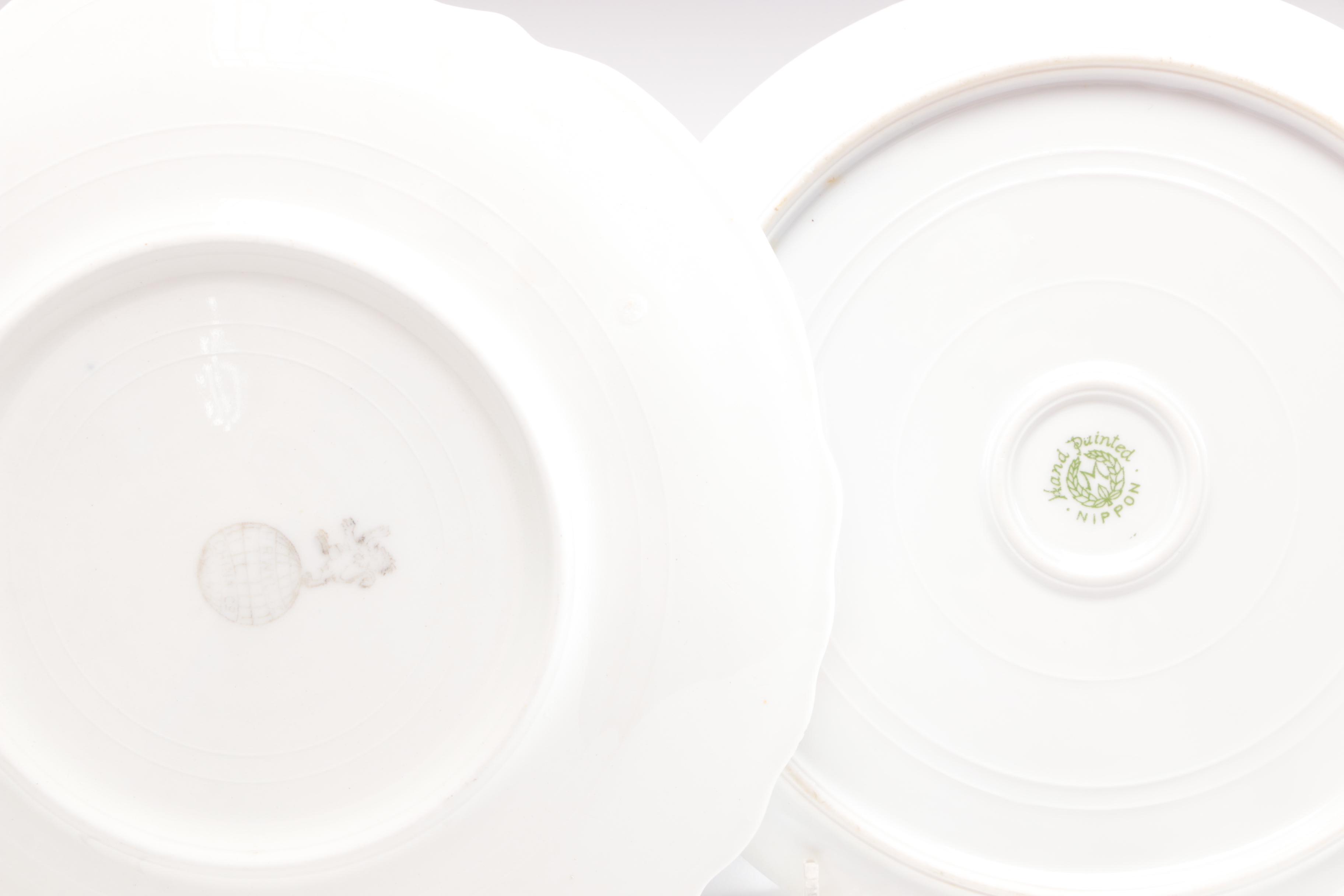 Haviland, Z S & Co., and Other Hand-Painted Porcelain Dinnerware