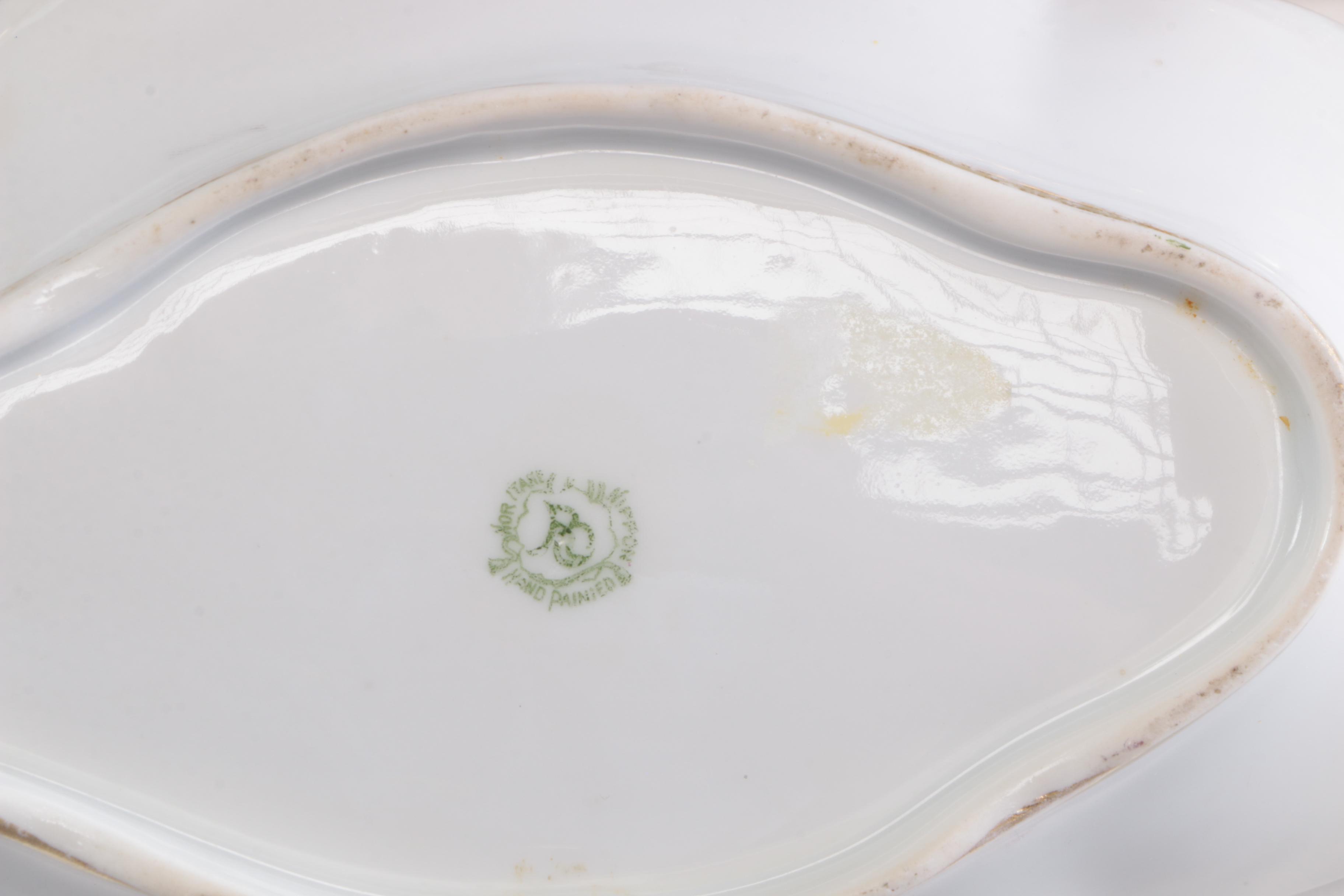 Haviland, Z S & Co., and Other Hand-Painted Porcelain Dinnerware
