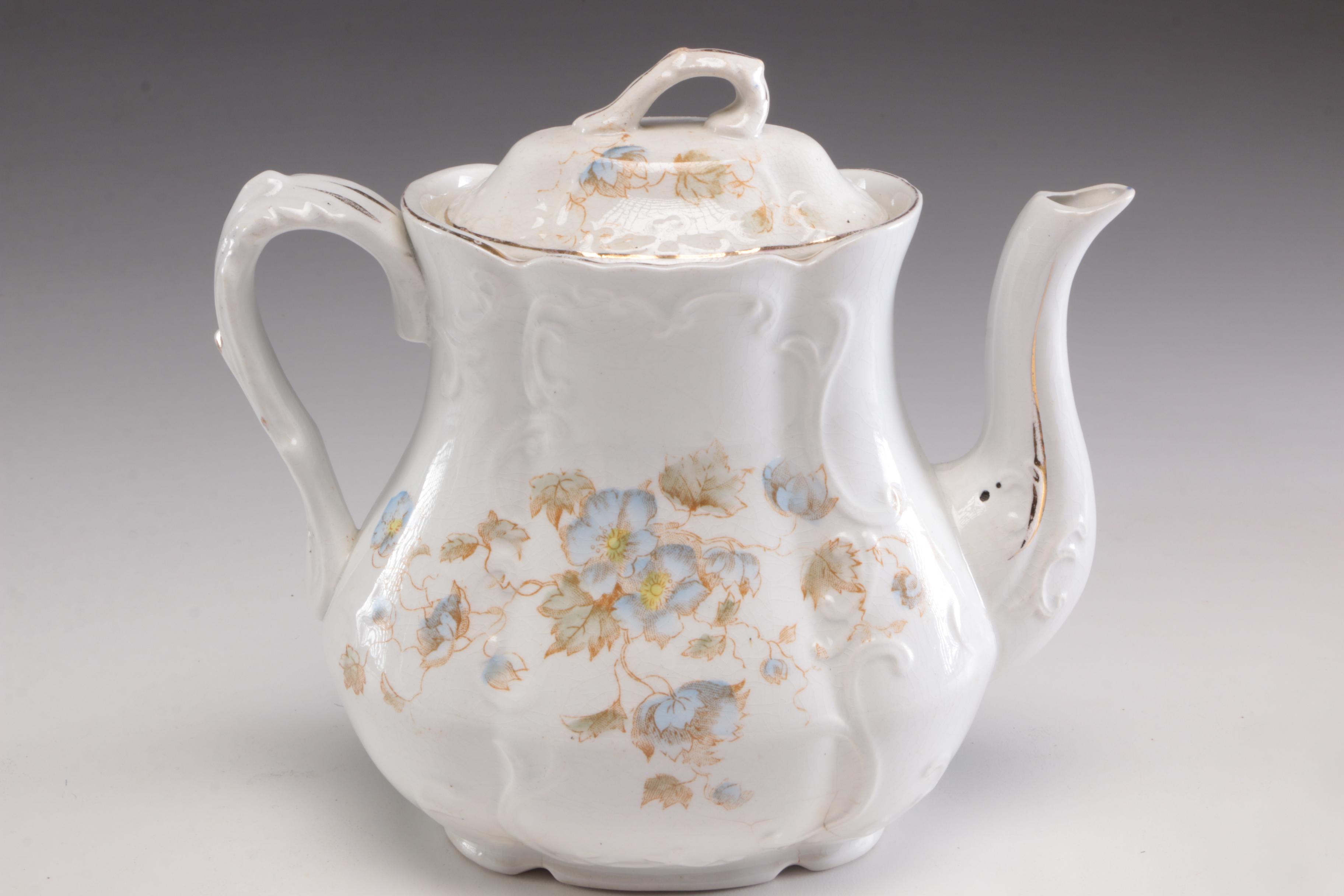 Haviland, Z S & Co., and Other Hand-Painted Porcelain Dinnerware