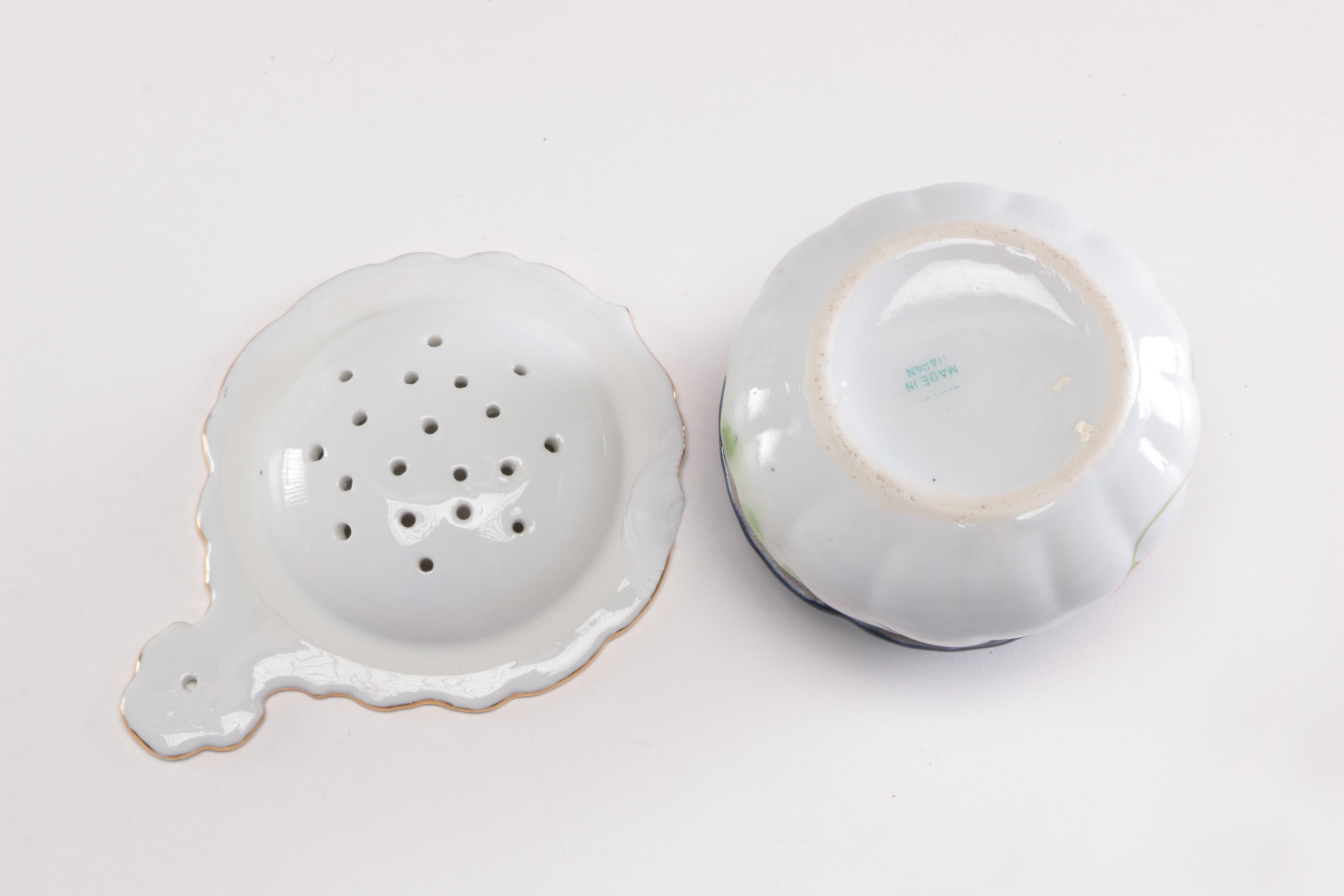 Haviland, Z S & Co., and Other Hand-Painted Porcelain Dinnerware