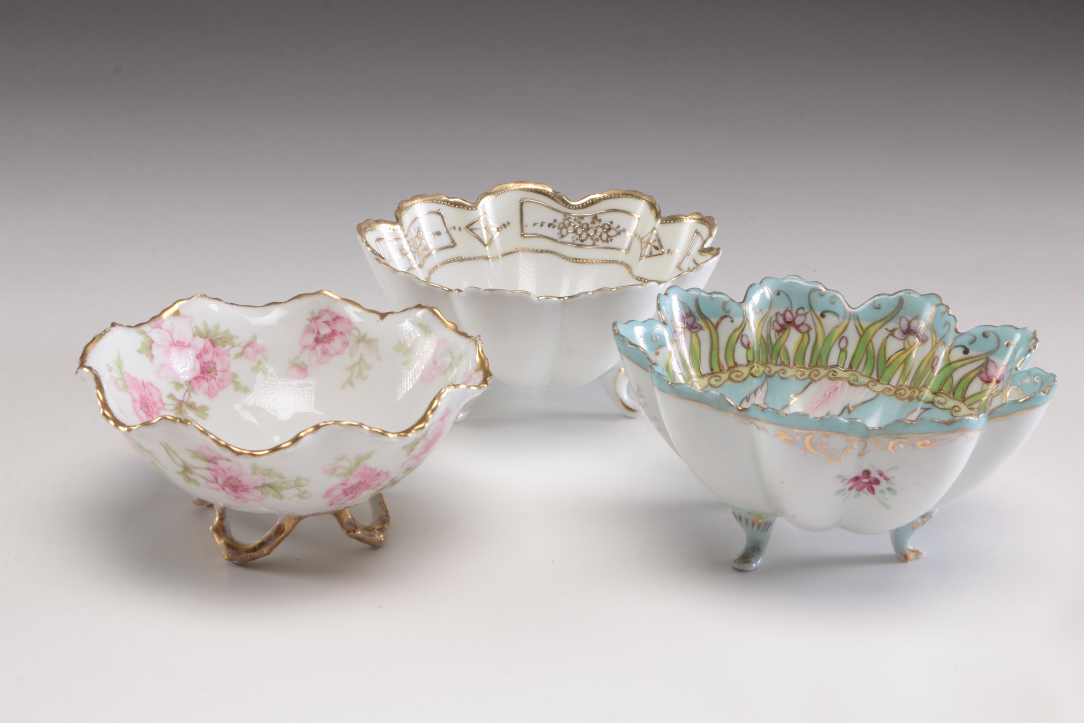 Haviland, Z S & Co., and Other Hand-Painted Porcelain Dinnerware