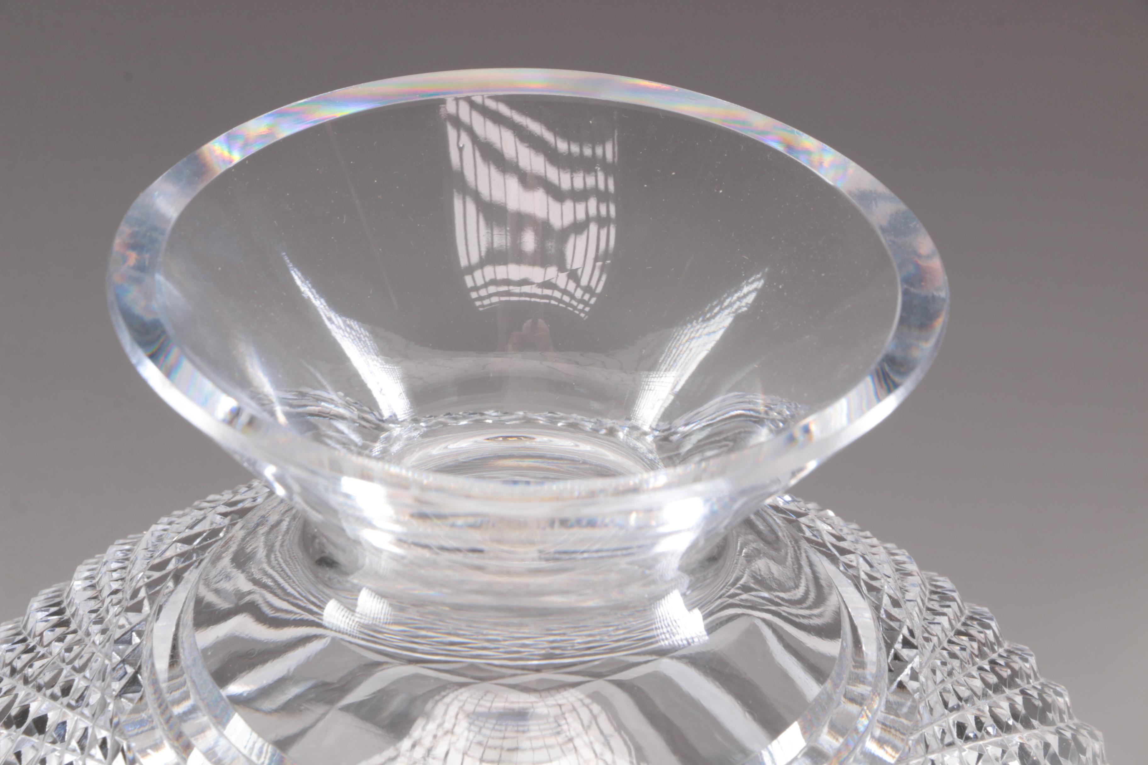 Waterford Crystal "Inishmaan" Hurricane Lamp