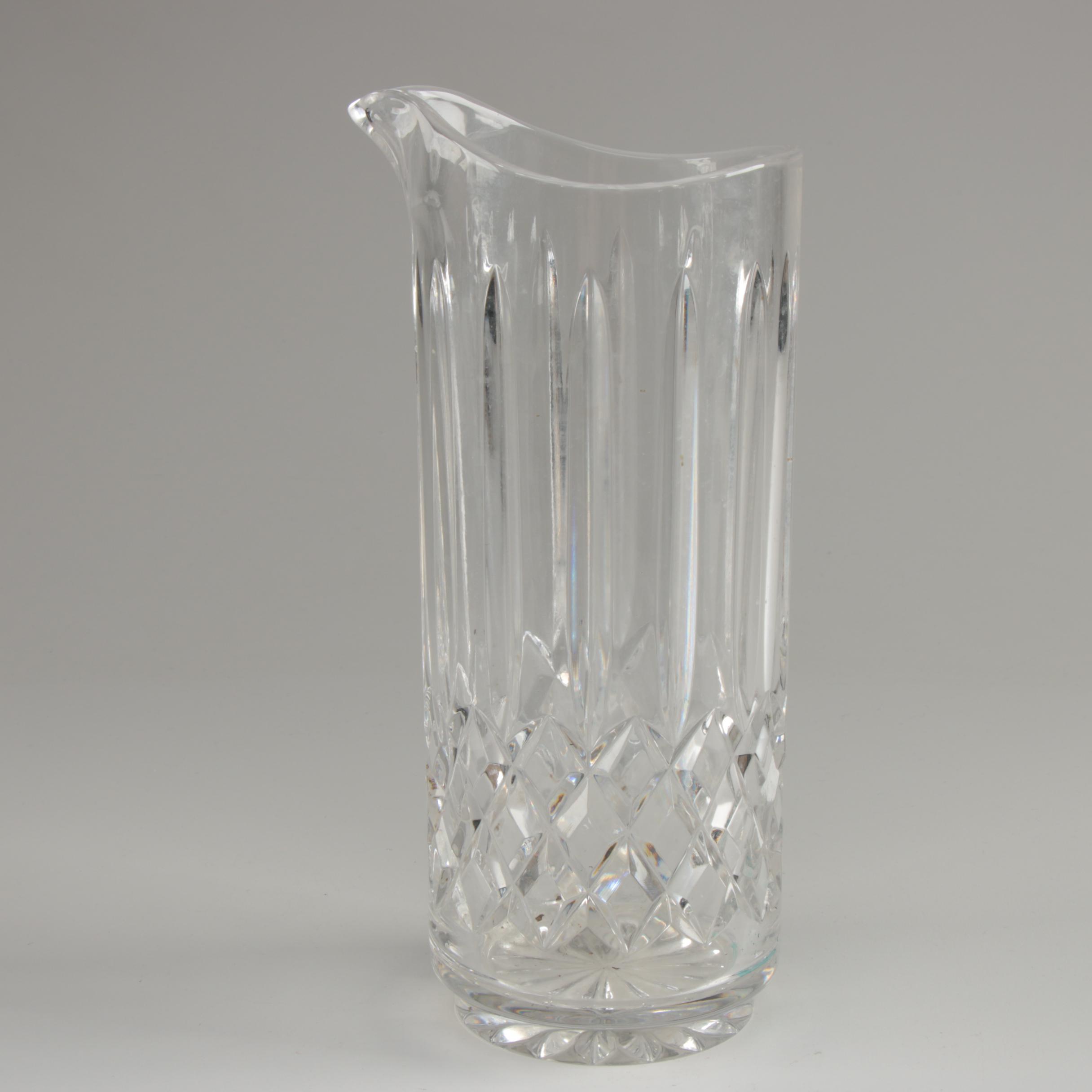 Waterford Crystal "Lissadel" 25 Ounce Martini Beaker Pitcher