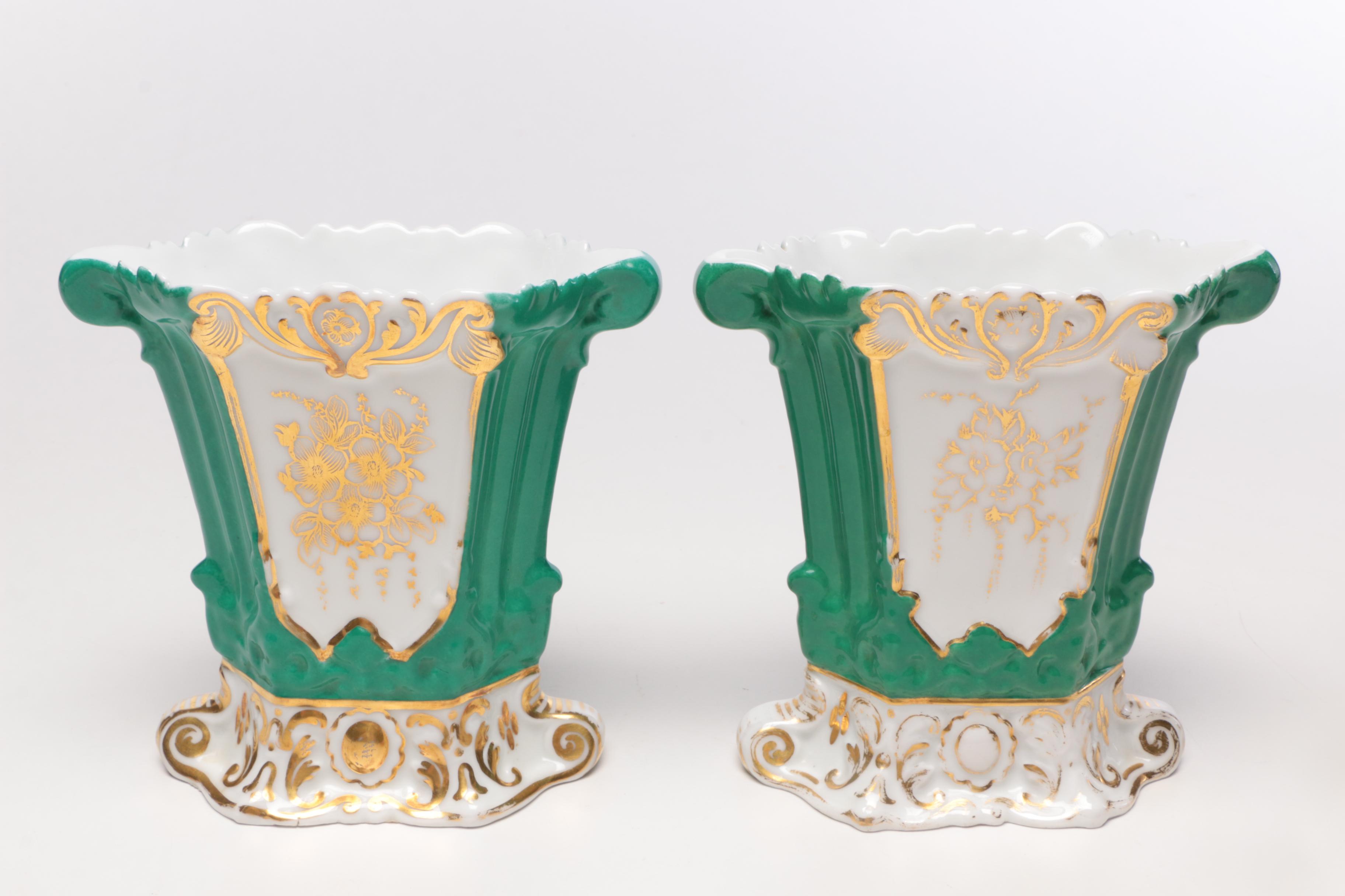 Schwarzburg, Rossetti, and Other Hand-Painted Porcelain Serveware