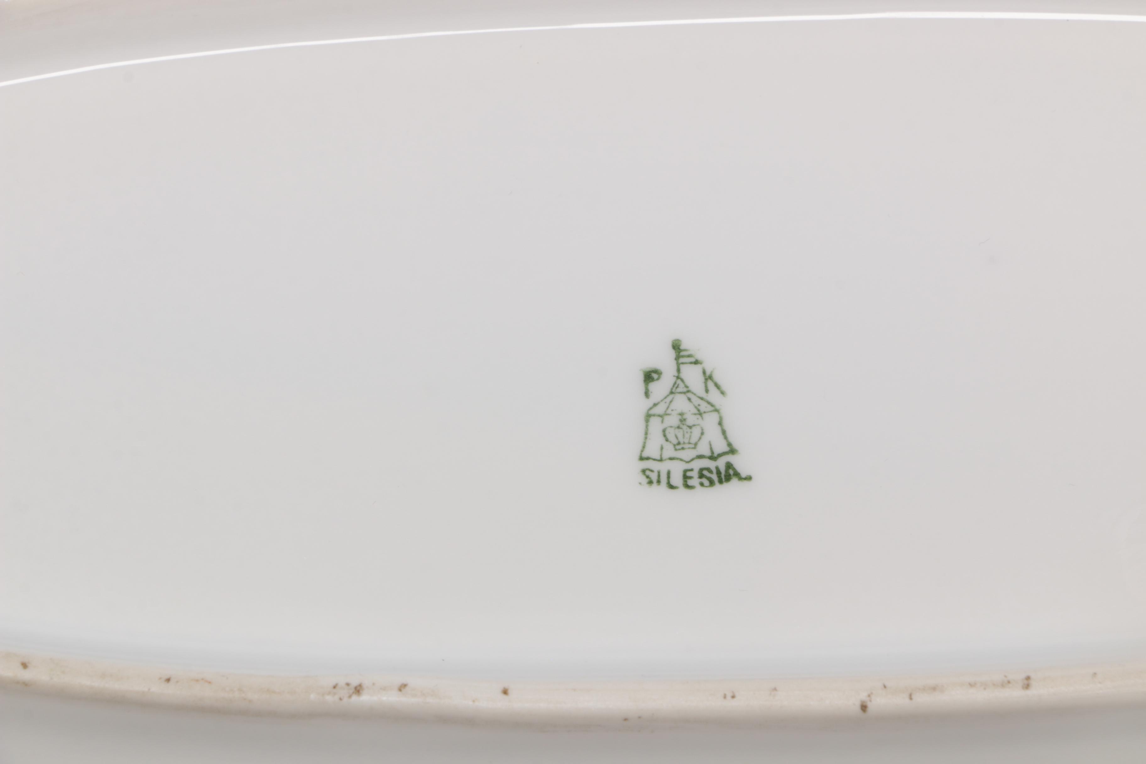 Schwarzburg, Rossetti, and Other Hand-Painted Porcelain Serveware