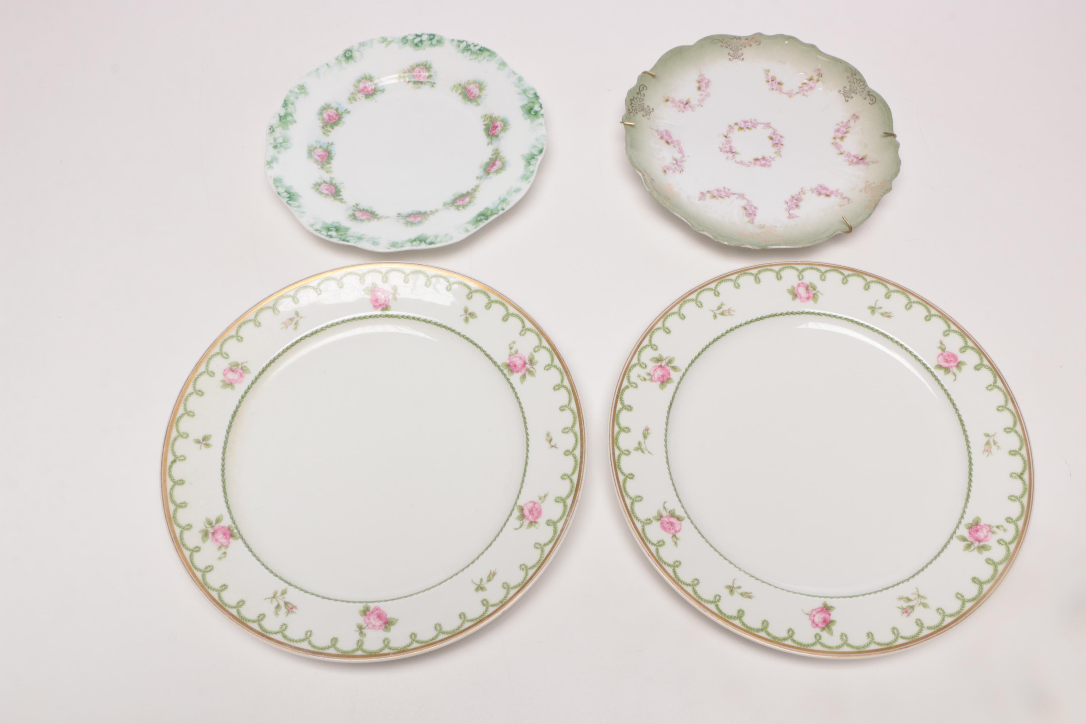 Schwarzburg, Rossetti, and Other Hand-Painted Porcelain Serveware