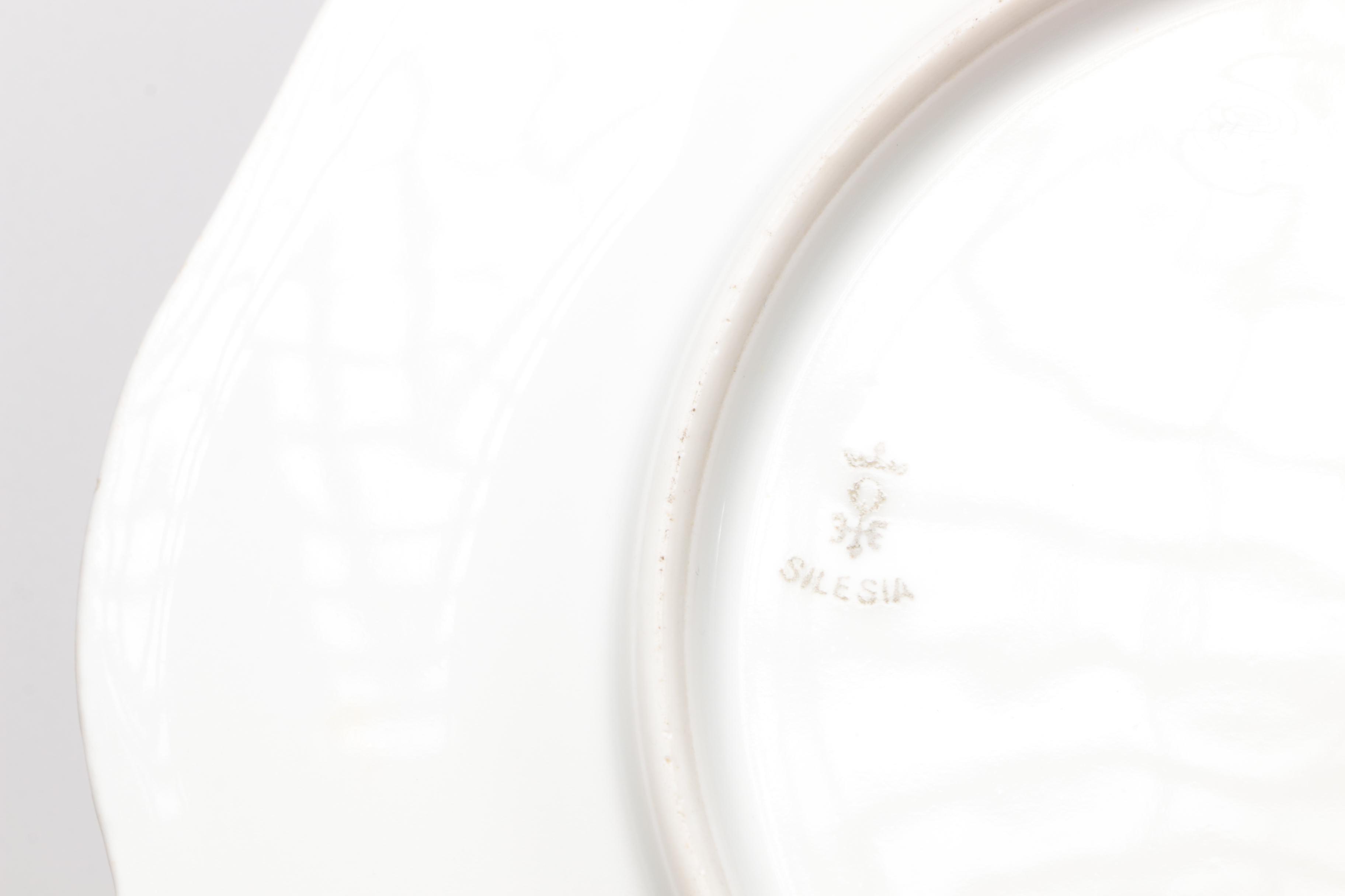 Schwarzburg, Rossetti, and Other Hand-Painted Porcelain Serveware