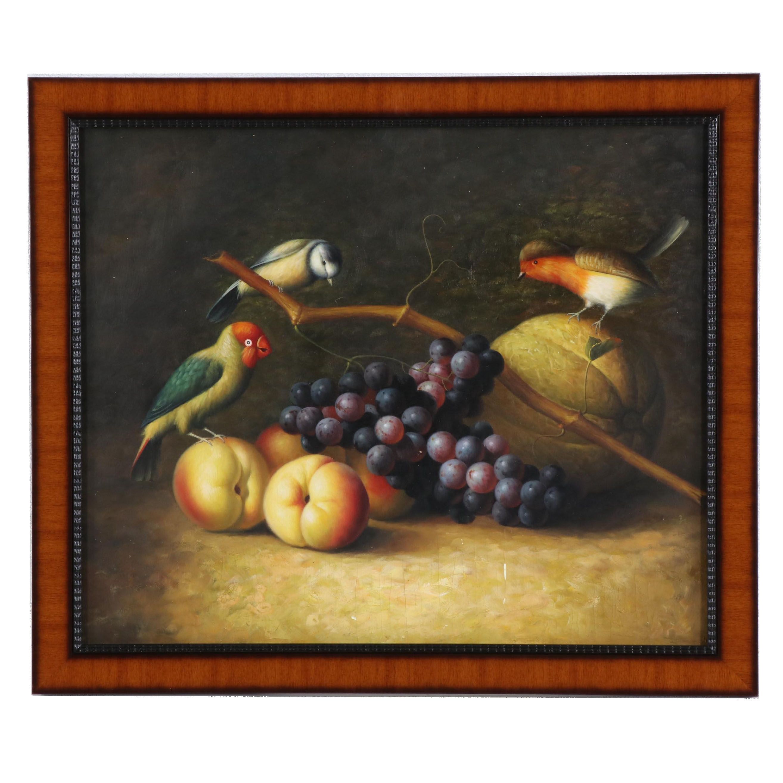 Chelsea House Inc. Still Life Oil Painting