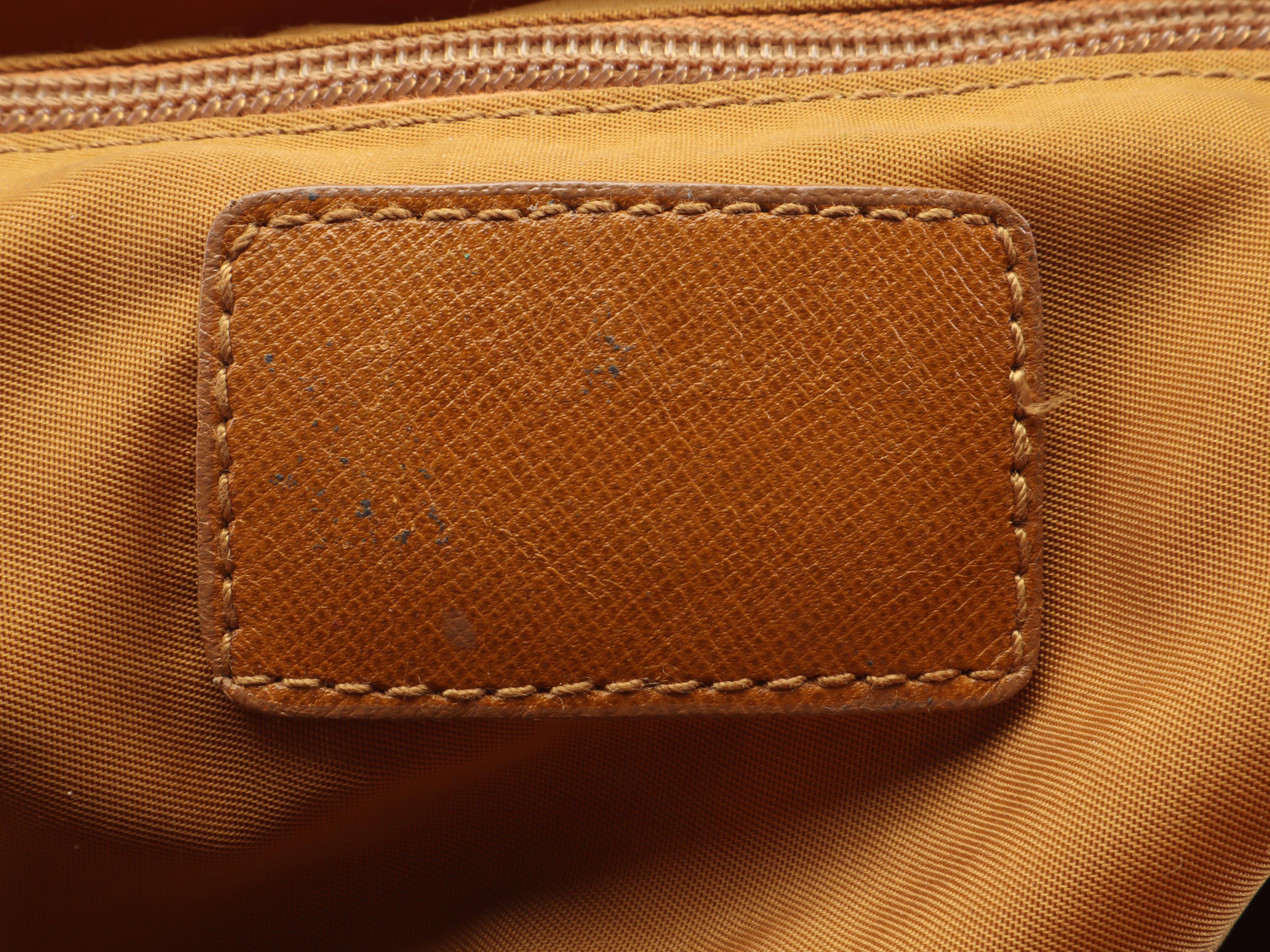 Prada Tessuto Nylon and Saffiano Leather Messenger Bag