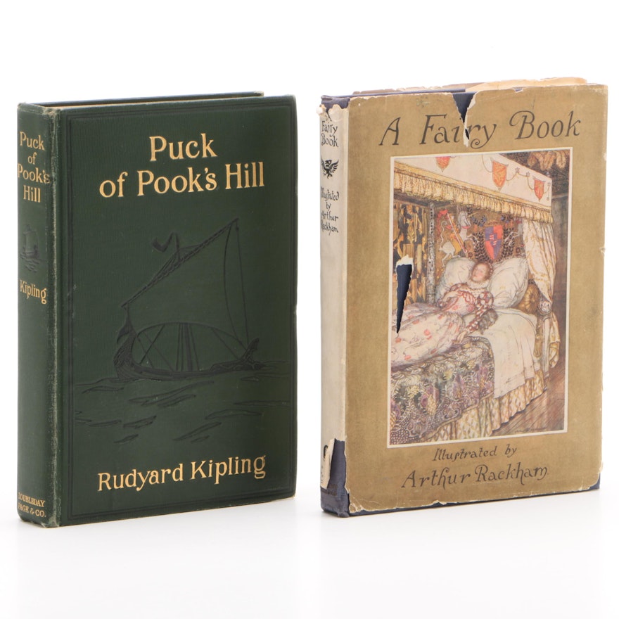 "Puck of Pook's Hill" and "A Fairy Book" Illustrated by Arthur Rackham