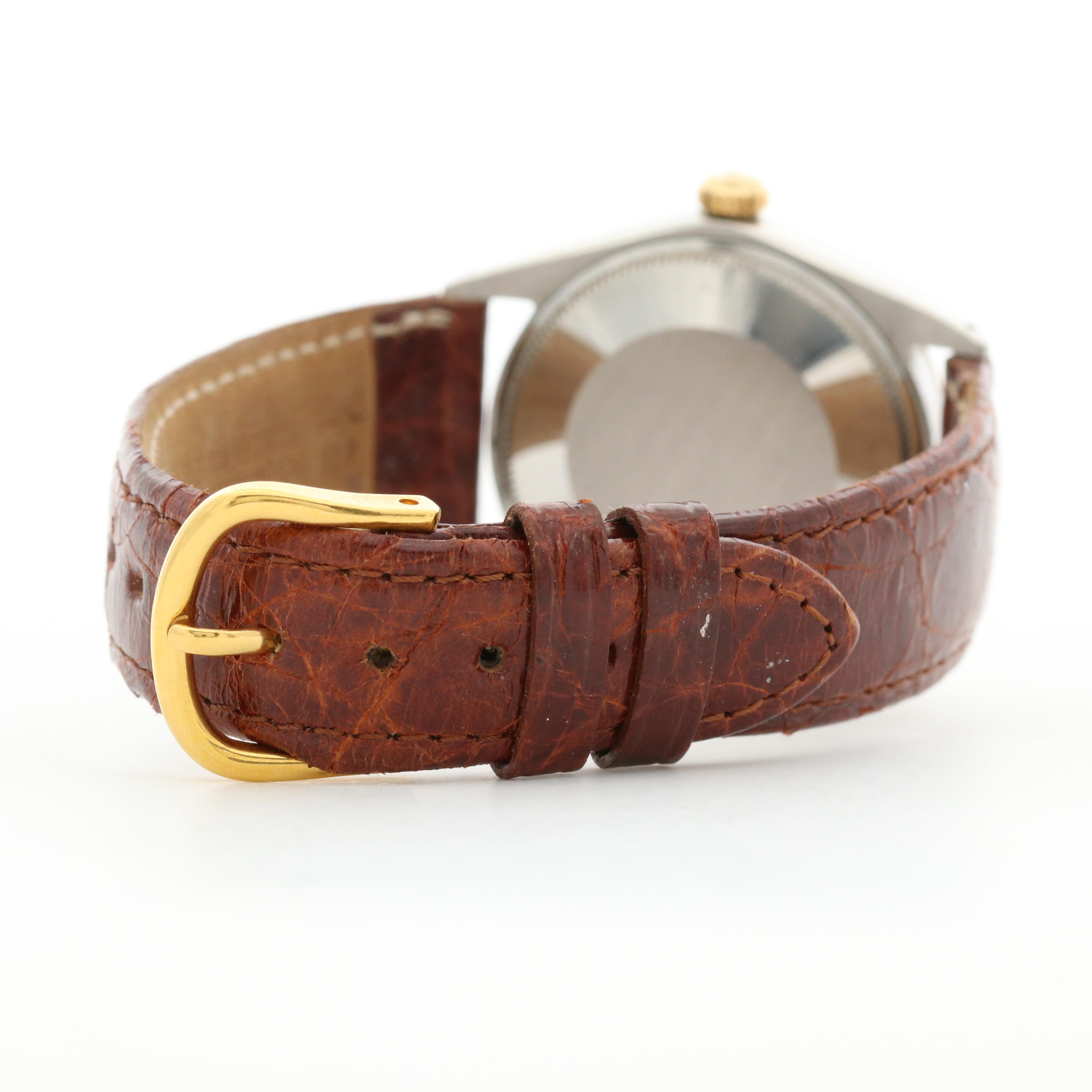 1968 Rolex Oyster Perpetual 14K Gold and Stainless Steel Watch