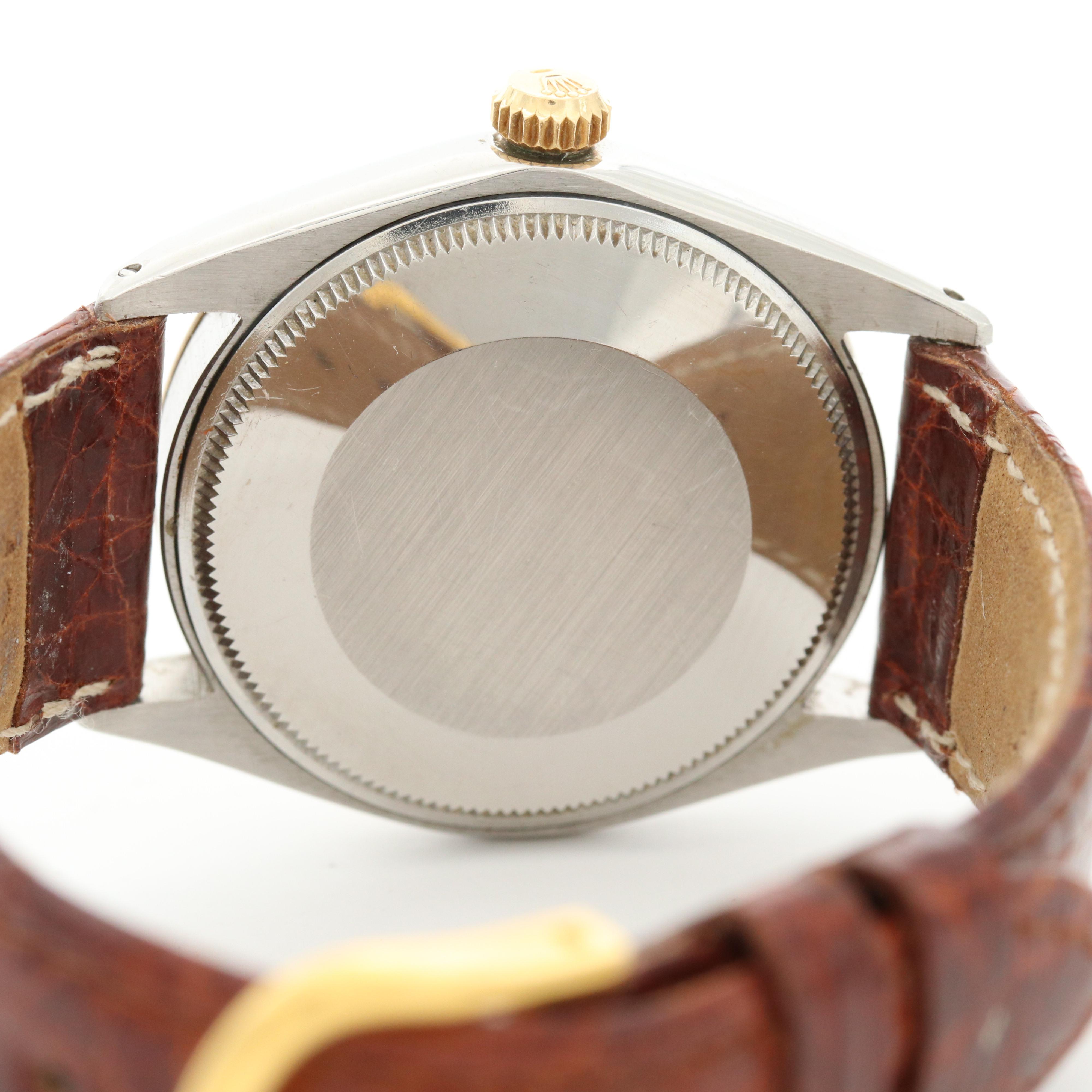 1968 Rolex Oyster Perpetual 14K Gold and Stainless Steel Watch