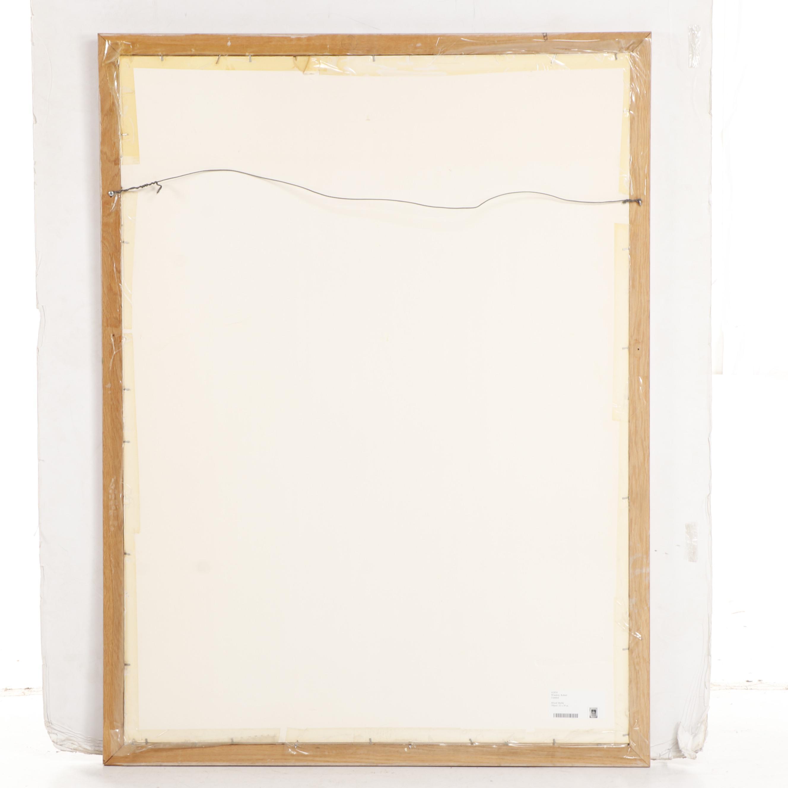 Robert Winslow Abstract Pastel Drawing