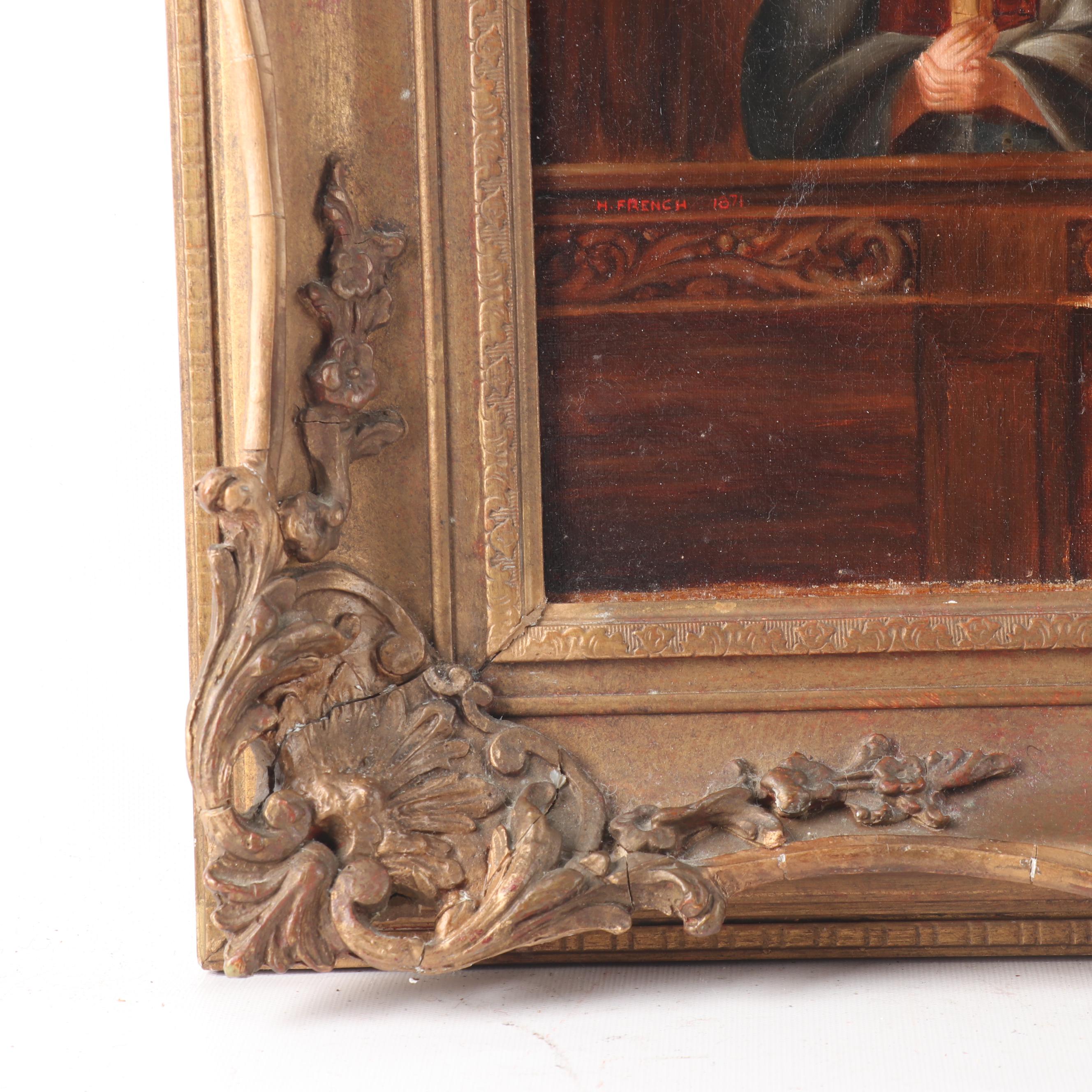 Copy Oil Painting after Thomas Webster "A Village Choir"