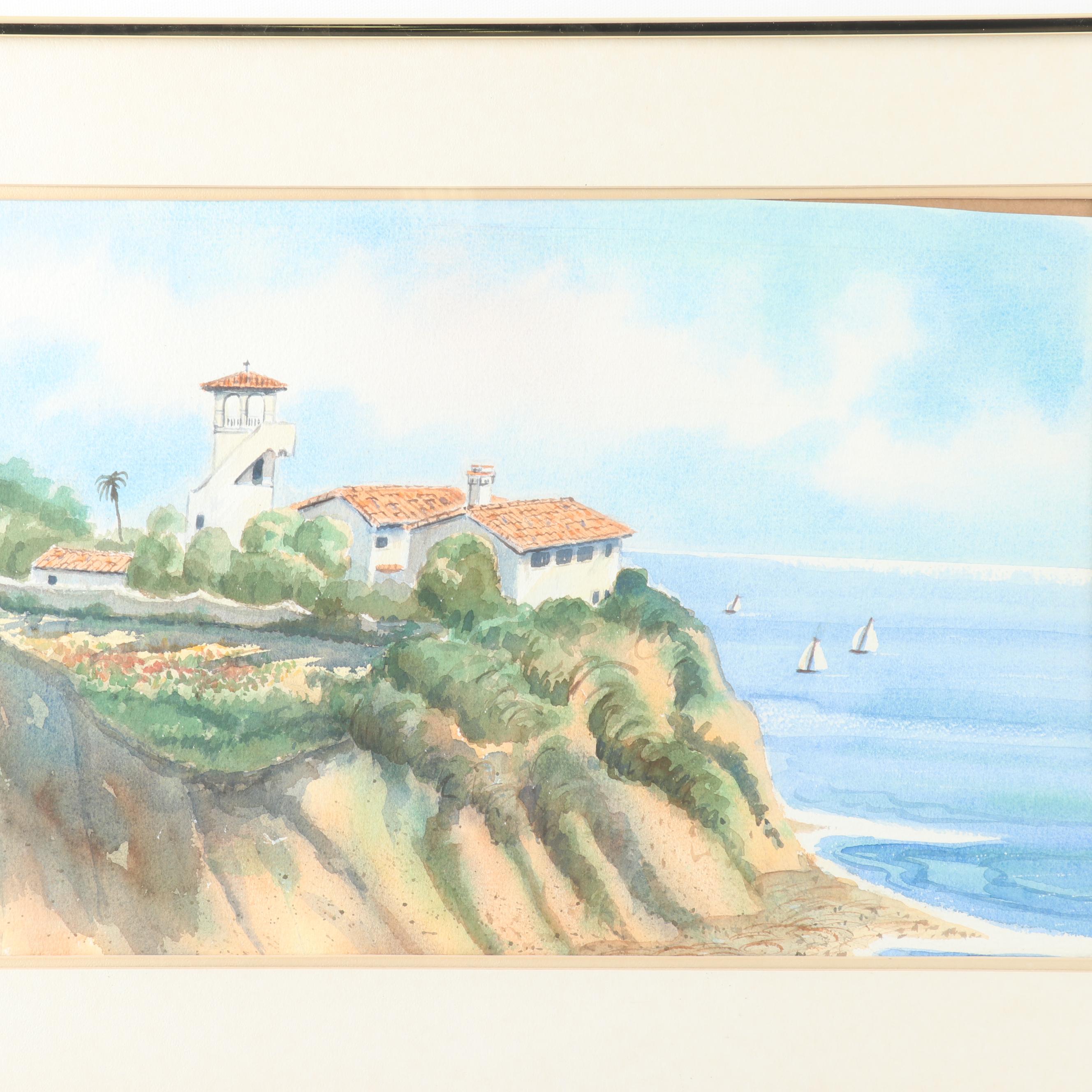 Don Murphy Landscape Watercolor Painting