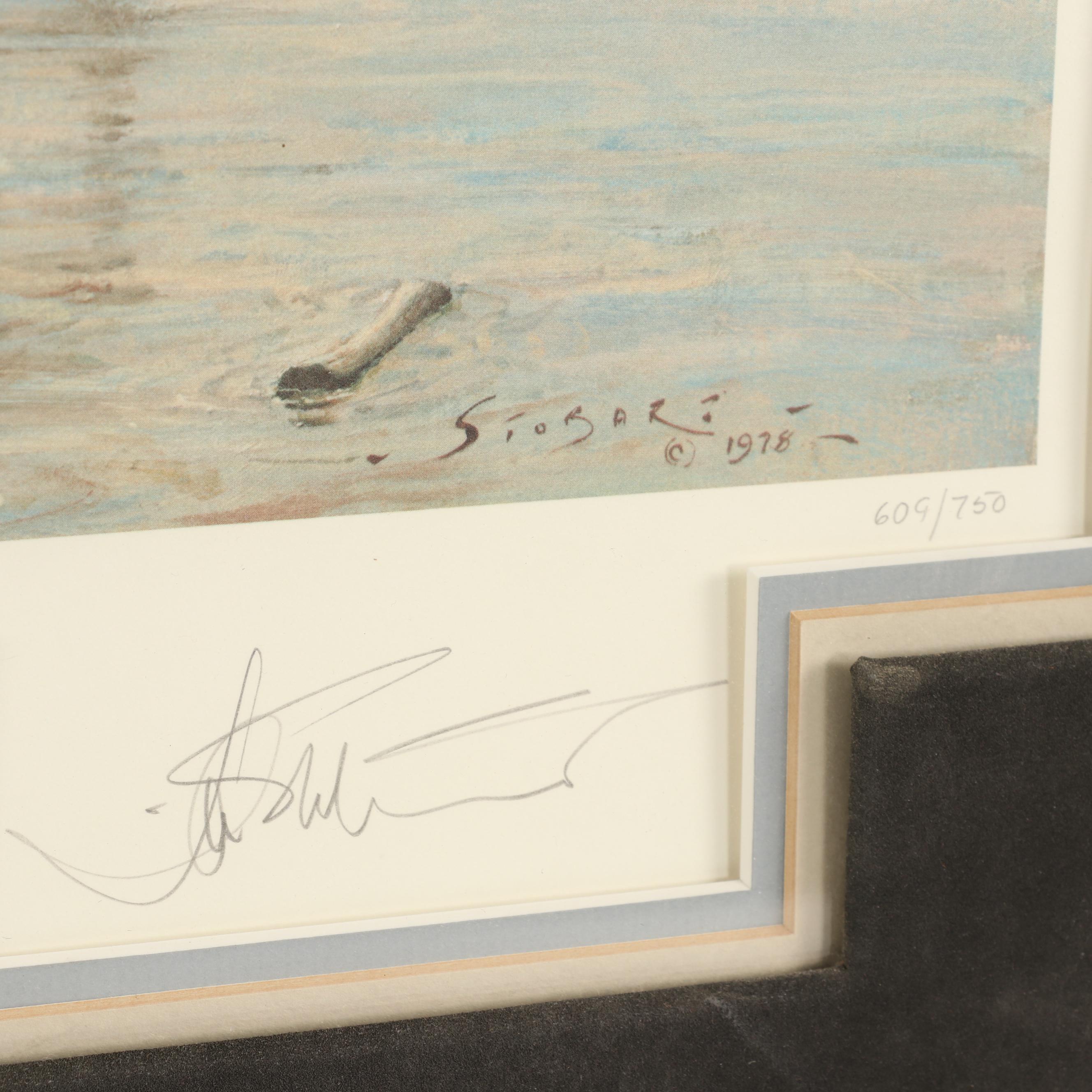 John Stobart Offset Lithograph "Robert E. Lee Leaving the Crescent City"