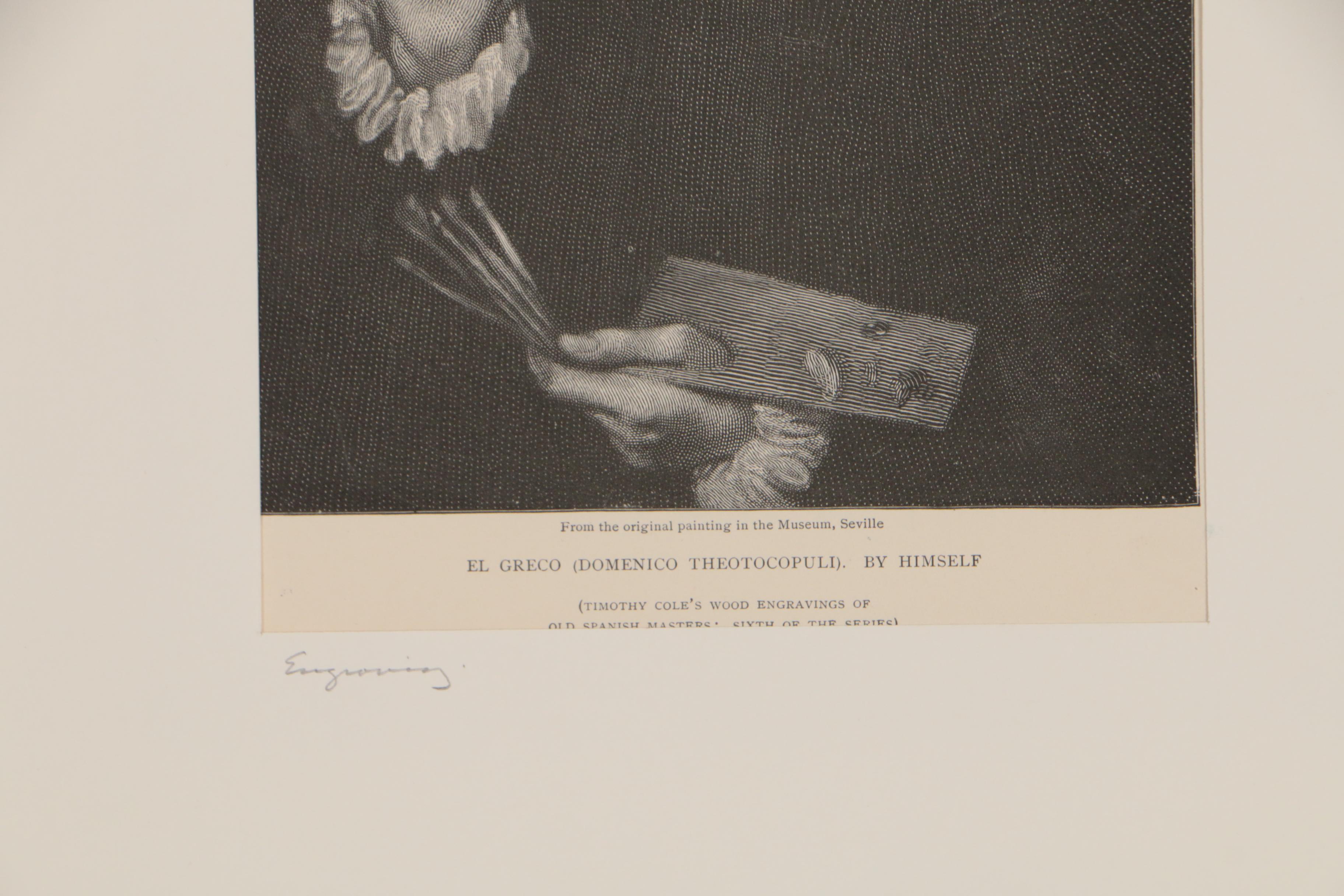 Timothy Cole Wood Engravings after Old Masters and Other Wood Engravings