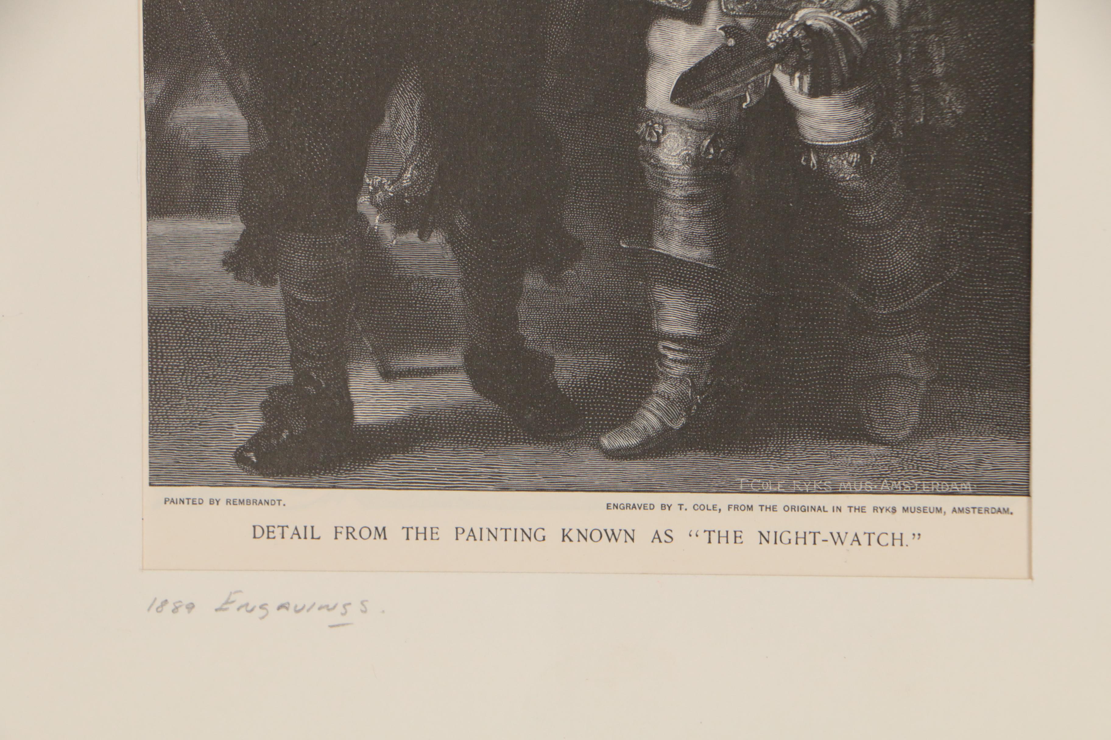 Timothy Cole Wood Engravings after Old Masters and Other Wood Engravings