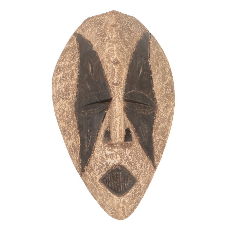 Wooden Igbo/Idoma Style Mask