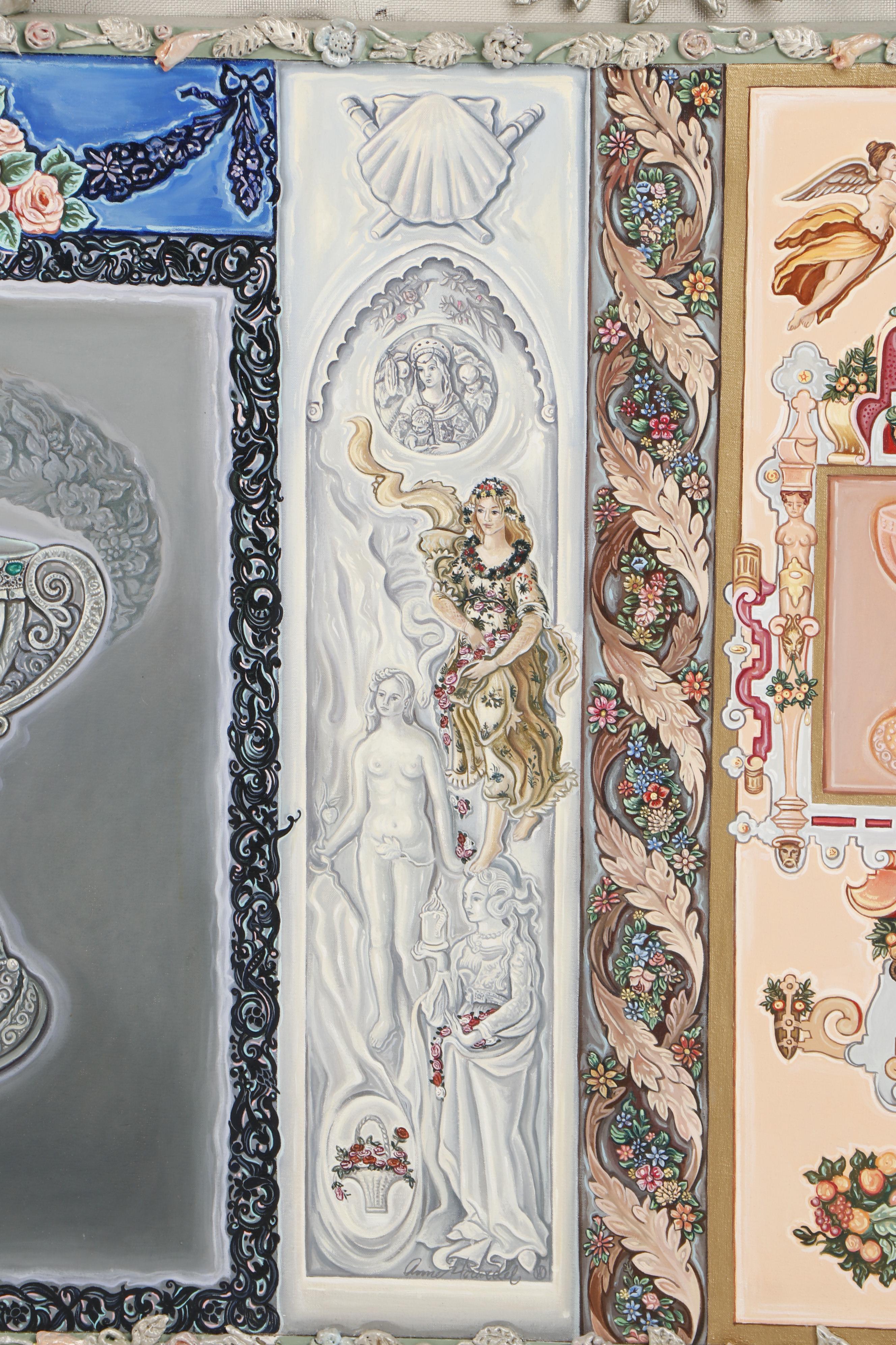 Anne Horwedel Mixed Media Work "Legend of the Silver Cup"