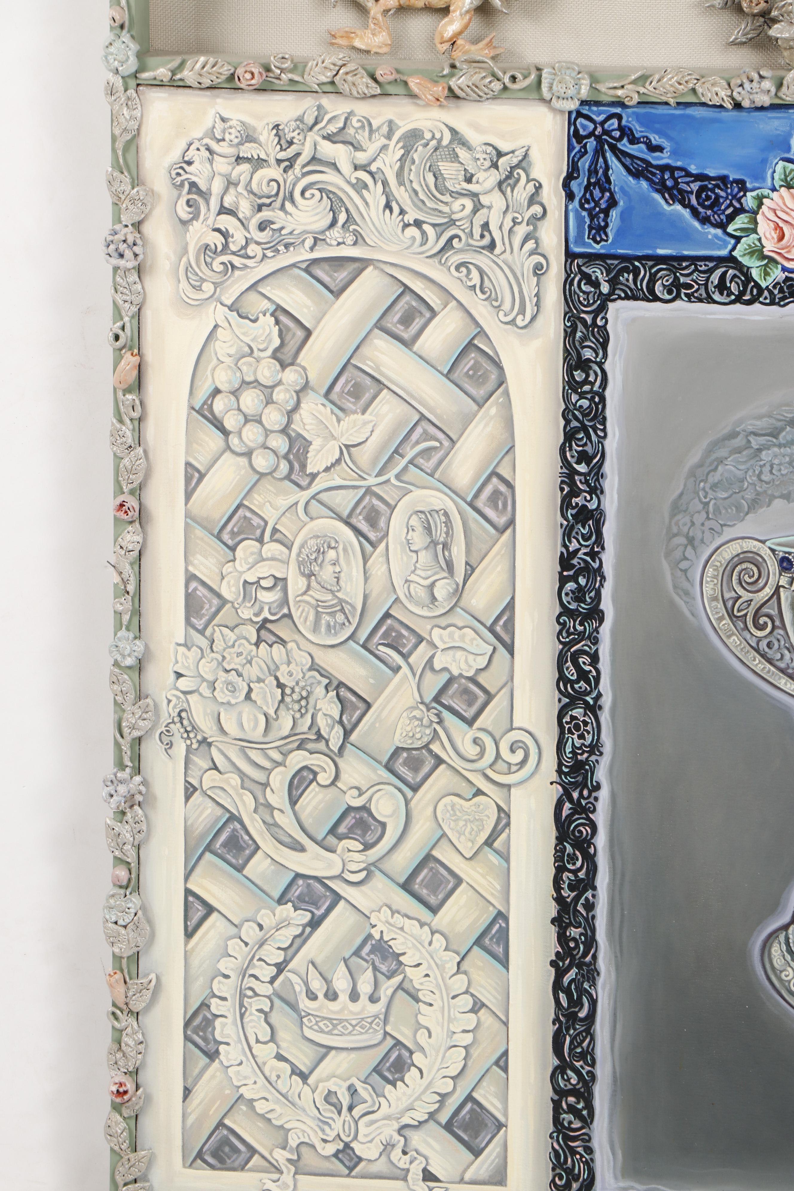 Anne Horwedel Mixed Media Work "Legend of the Silver Cup"