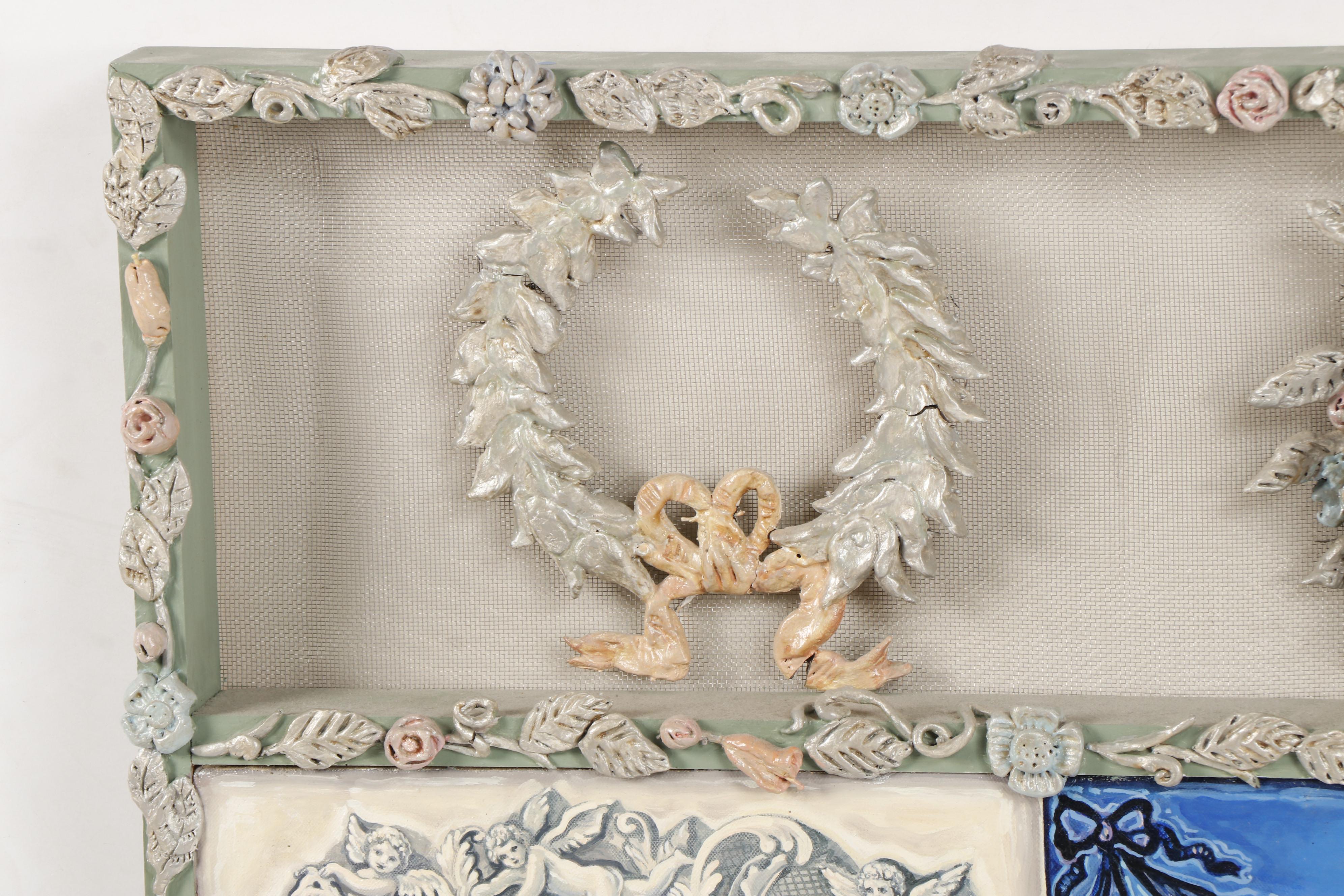 Anne Horwedel Mixed Media Work "Legend of the Silver Cup"