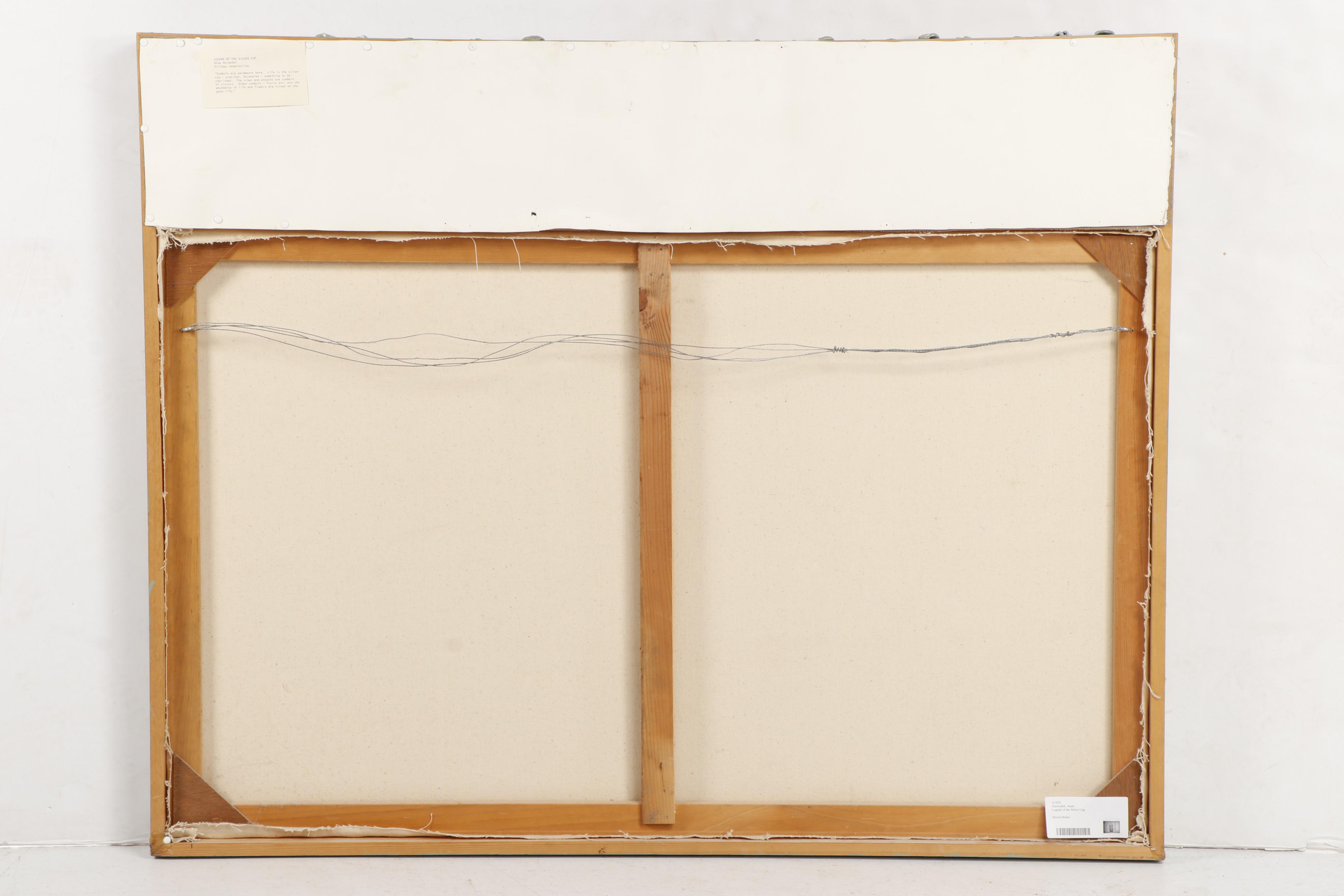 Anne Horwedel Mixed Media Work "Legend of the Silver Cup"