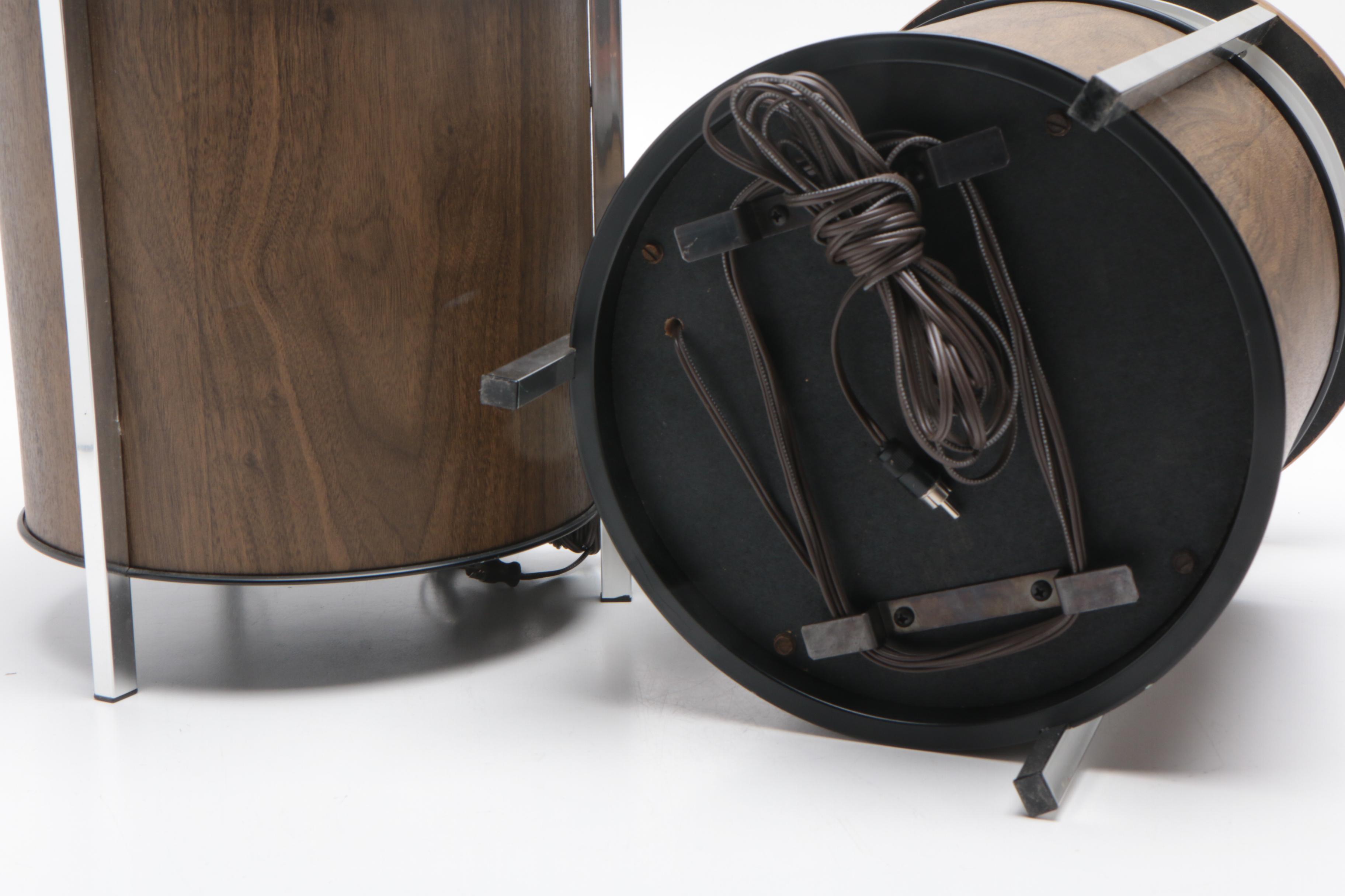 Zenith Solid State Record Player and Speakers, Mid to Late 20th Century