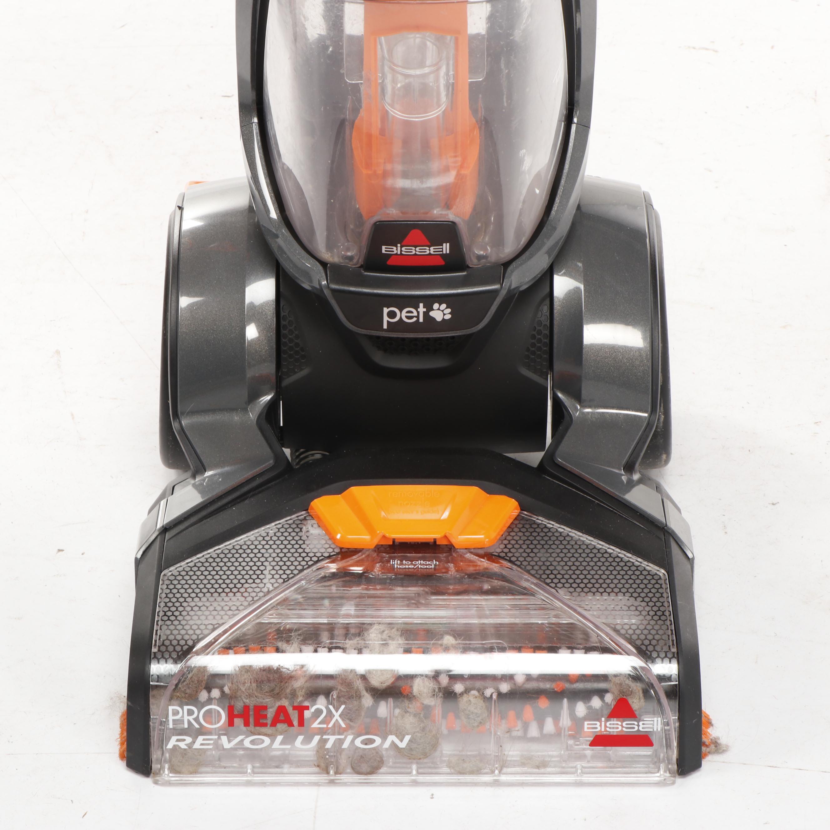 Pair of Bissell ProHeat 2x Revolution Upright Deep Cleaners