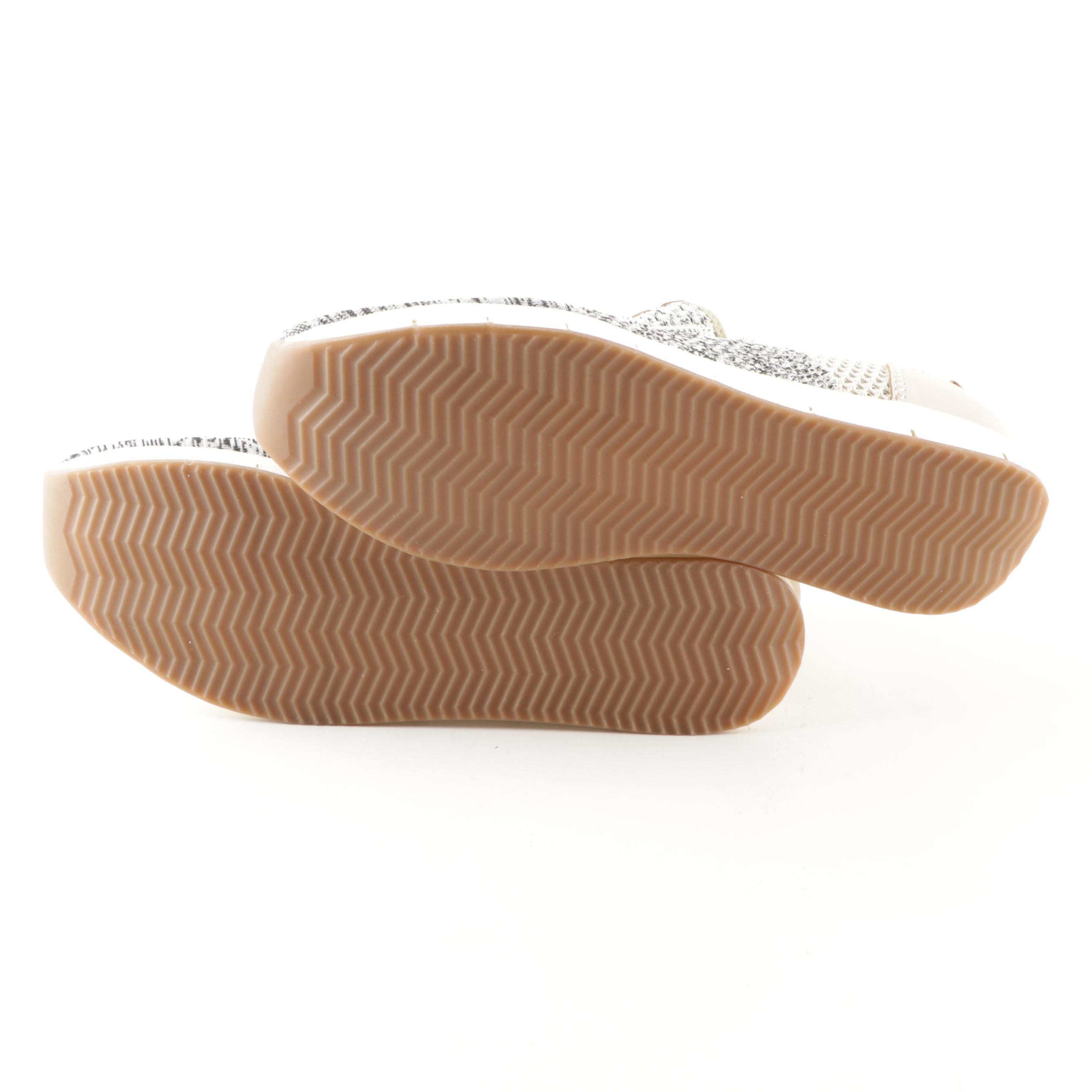 OTBT Marine Bone Sneakers and Ecco Skler Dark Silver Leather Booties