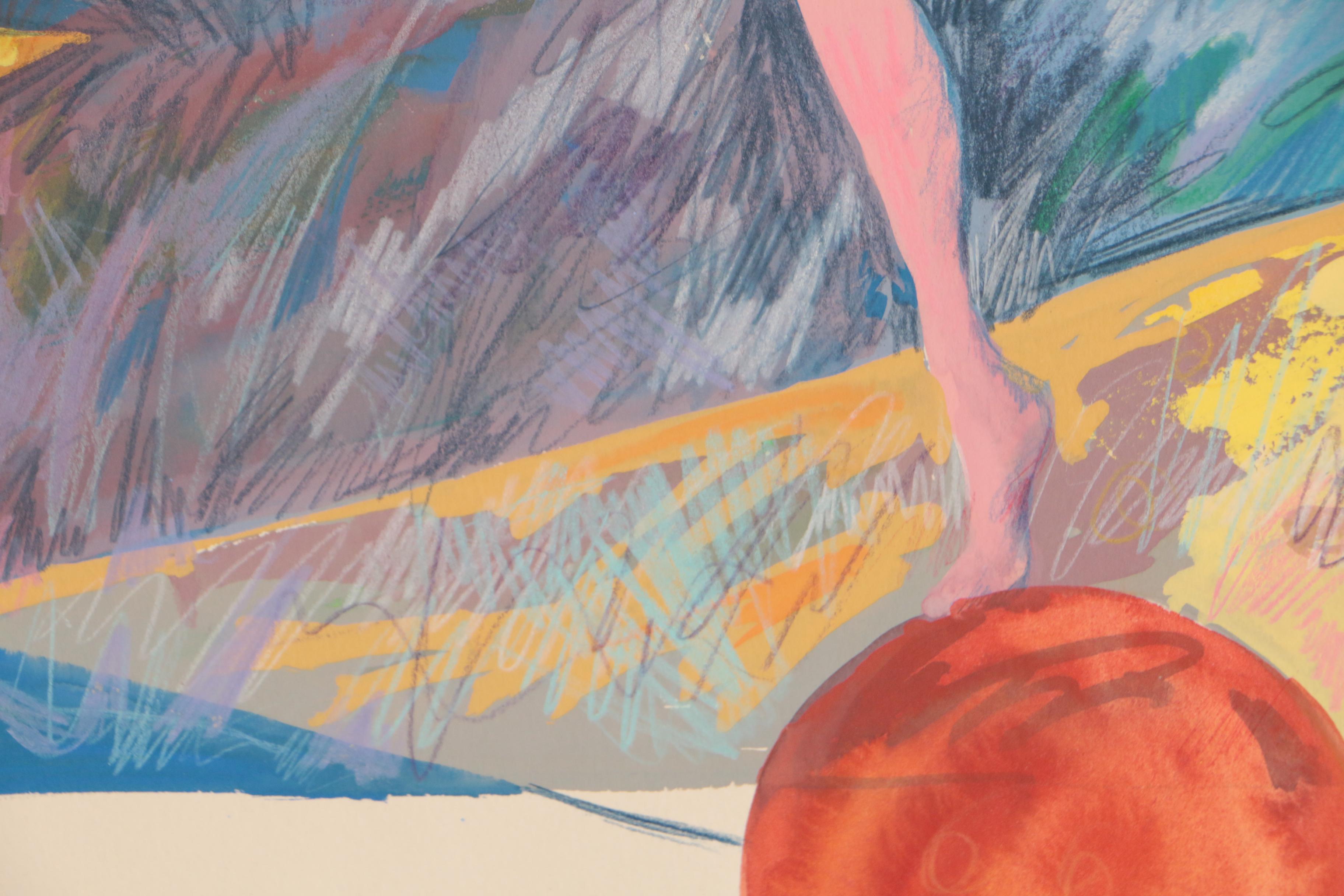 Merle Rosen Mixed Media Painting