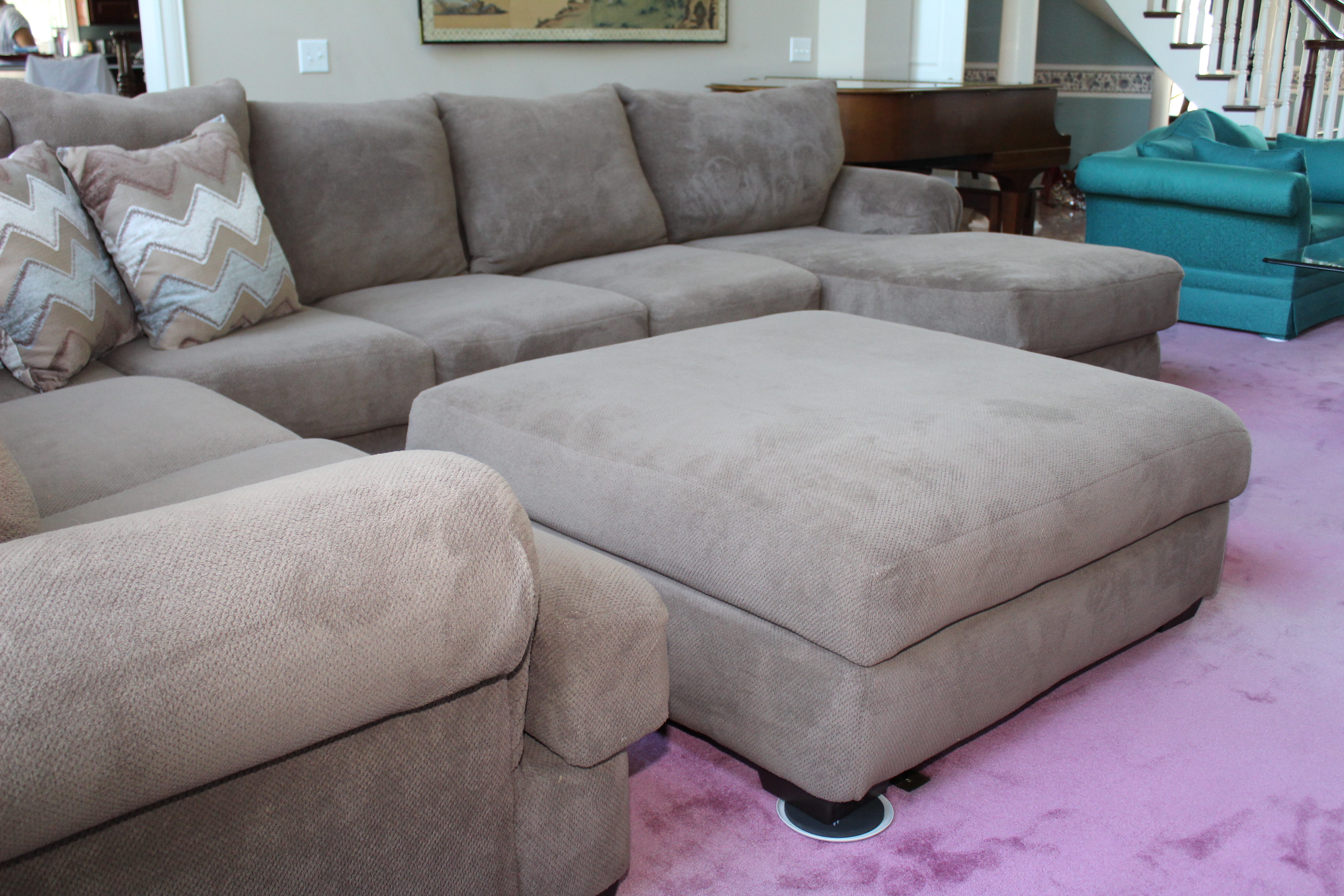 Four-Piece Sectional Sofa, Contemporary
