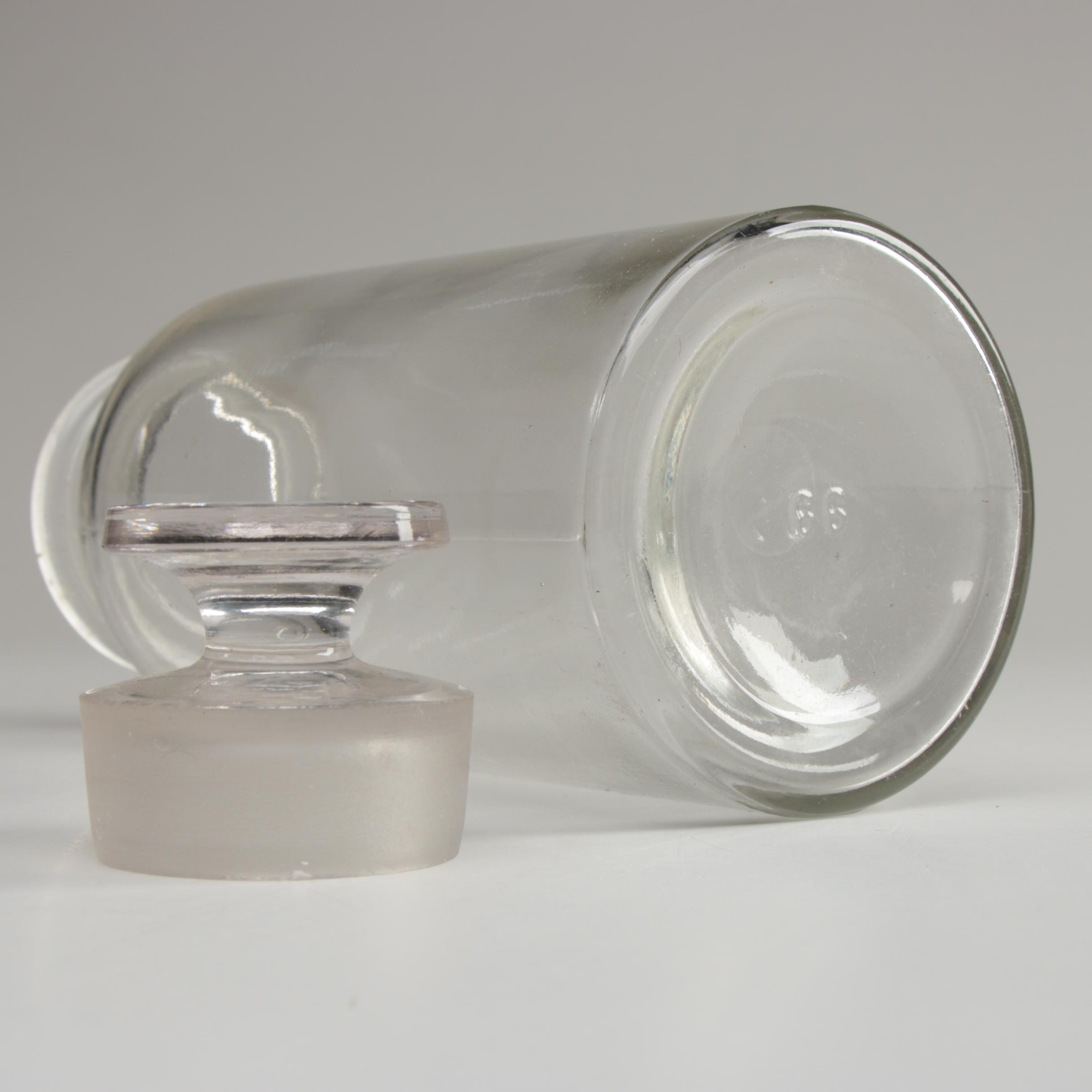 Wide Mouth Reagent Bottles with Ground Glass Stoppers