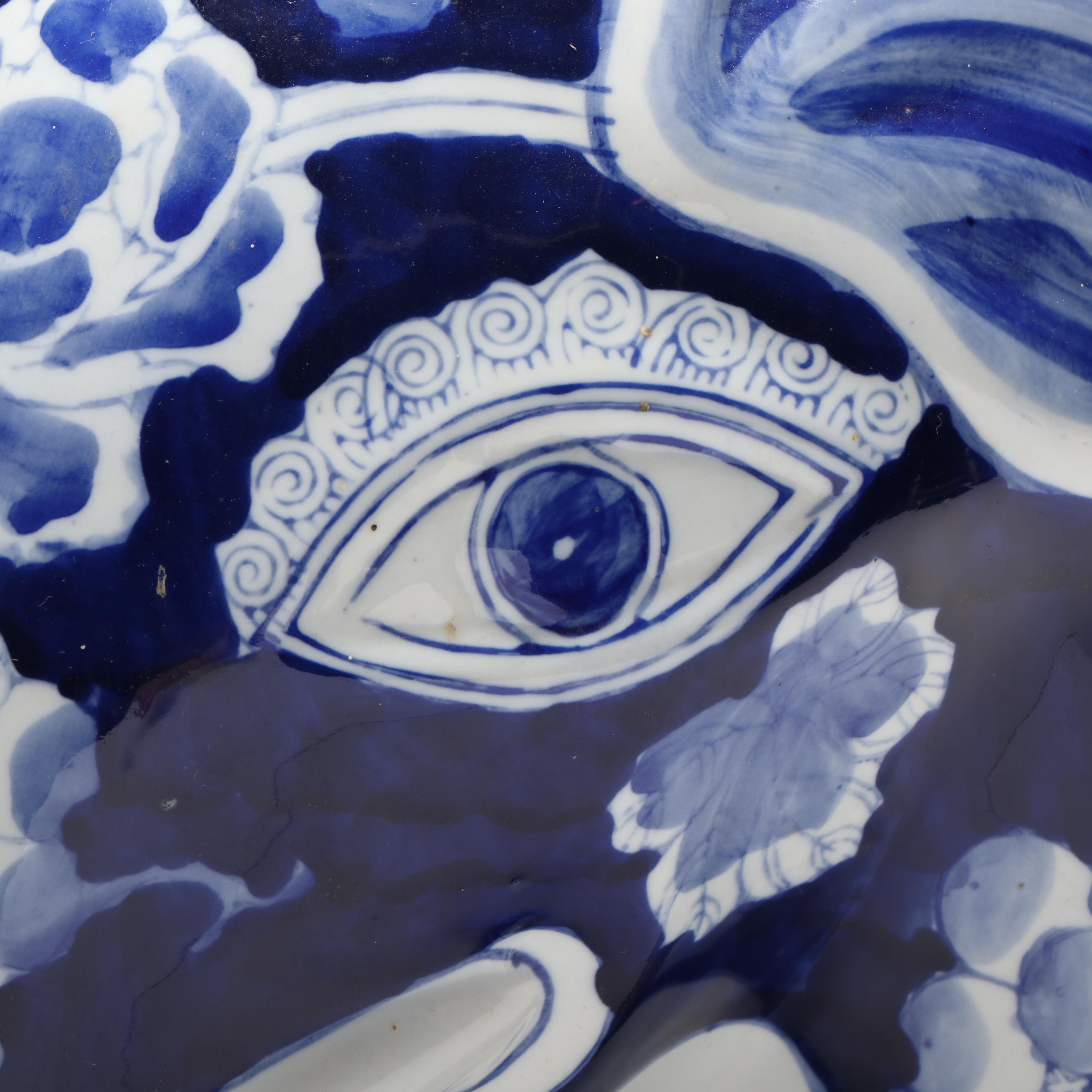 Chinese Blue and White Elephant Porcelain Garden Stool