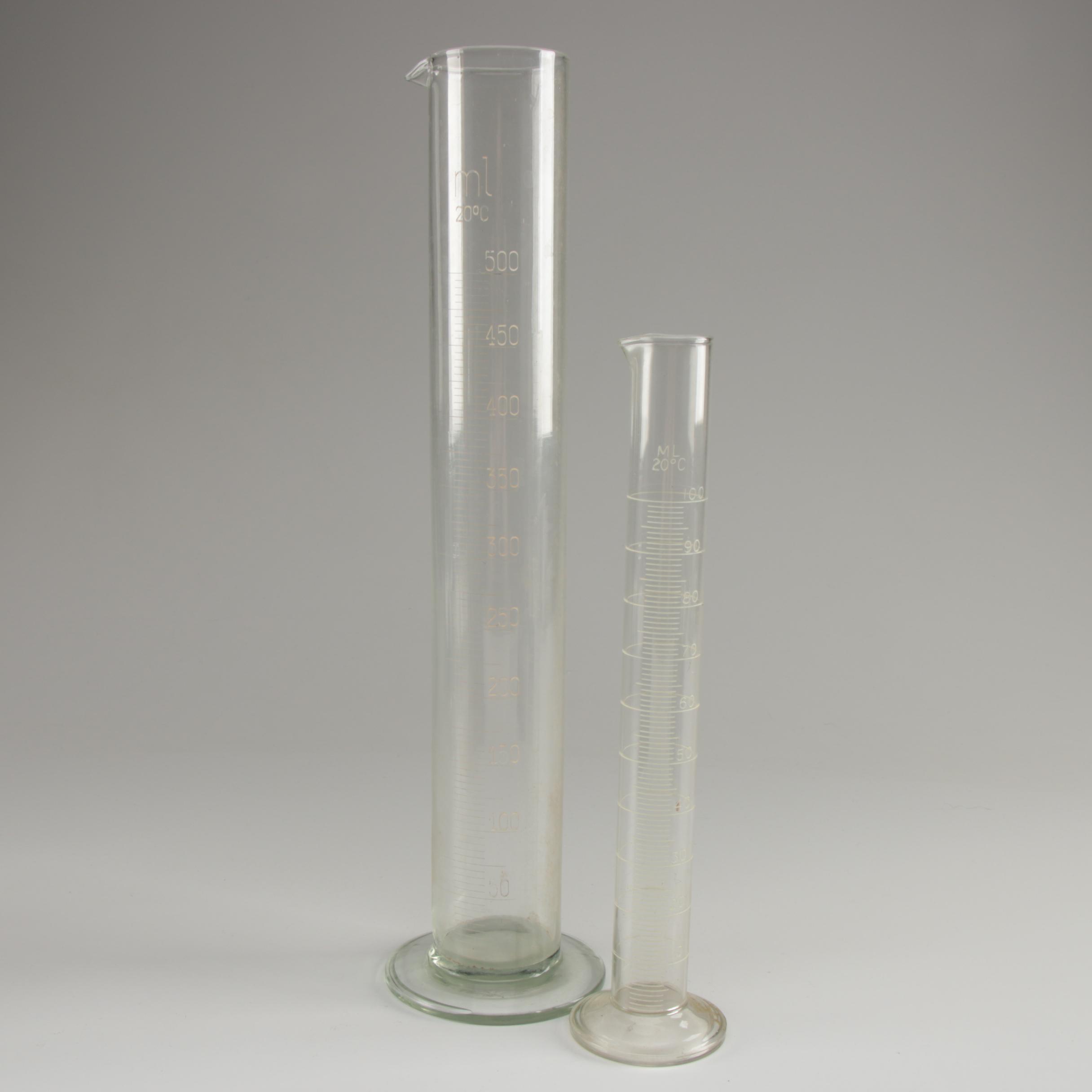 Graduated Flasks, Cylinders and Footed Beakers