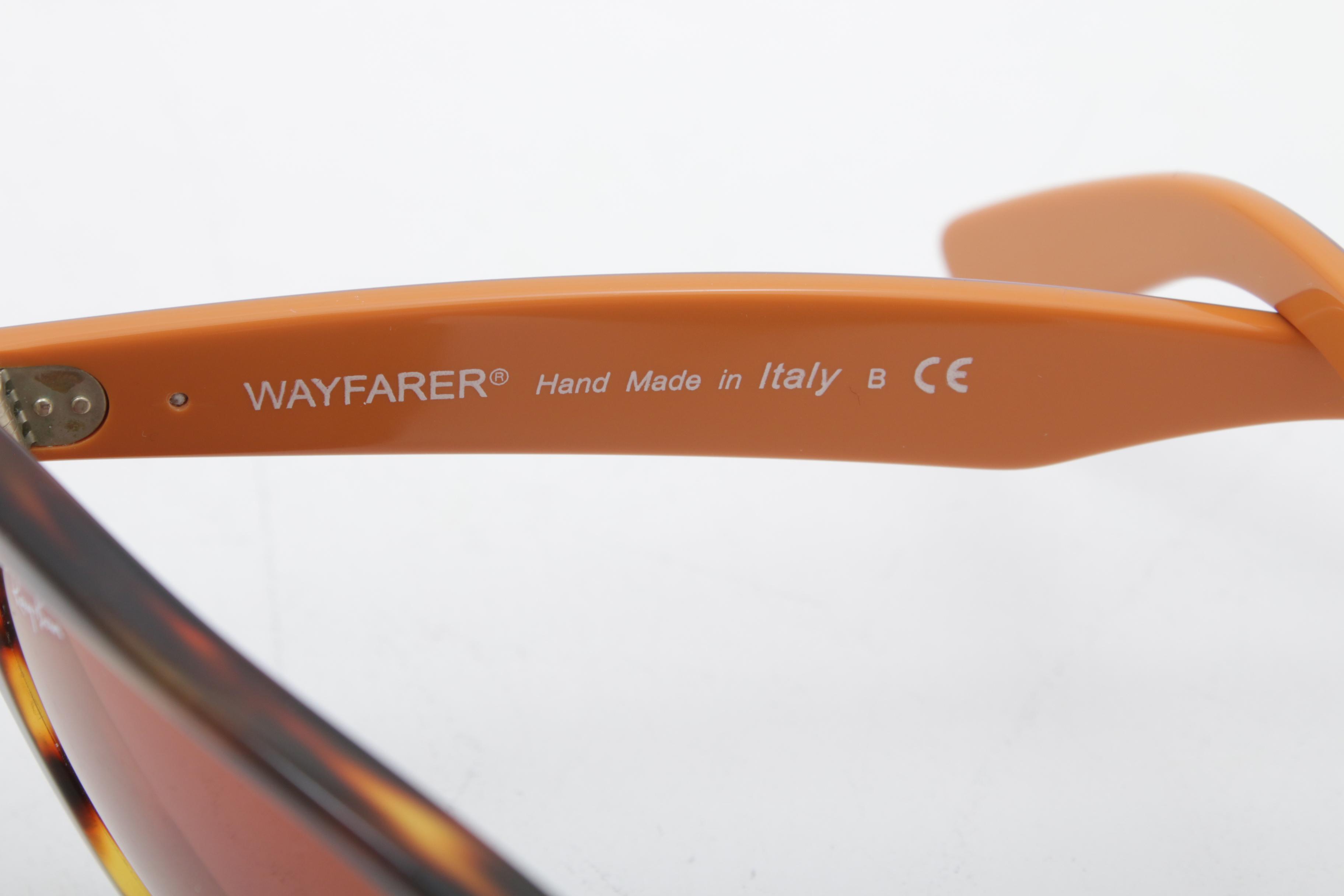 Ray-Ban RB 2140 Tri-Tone Wayfarer Sunglasses