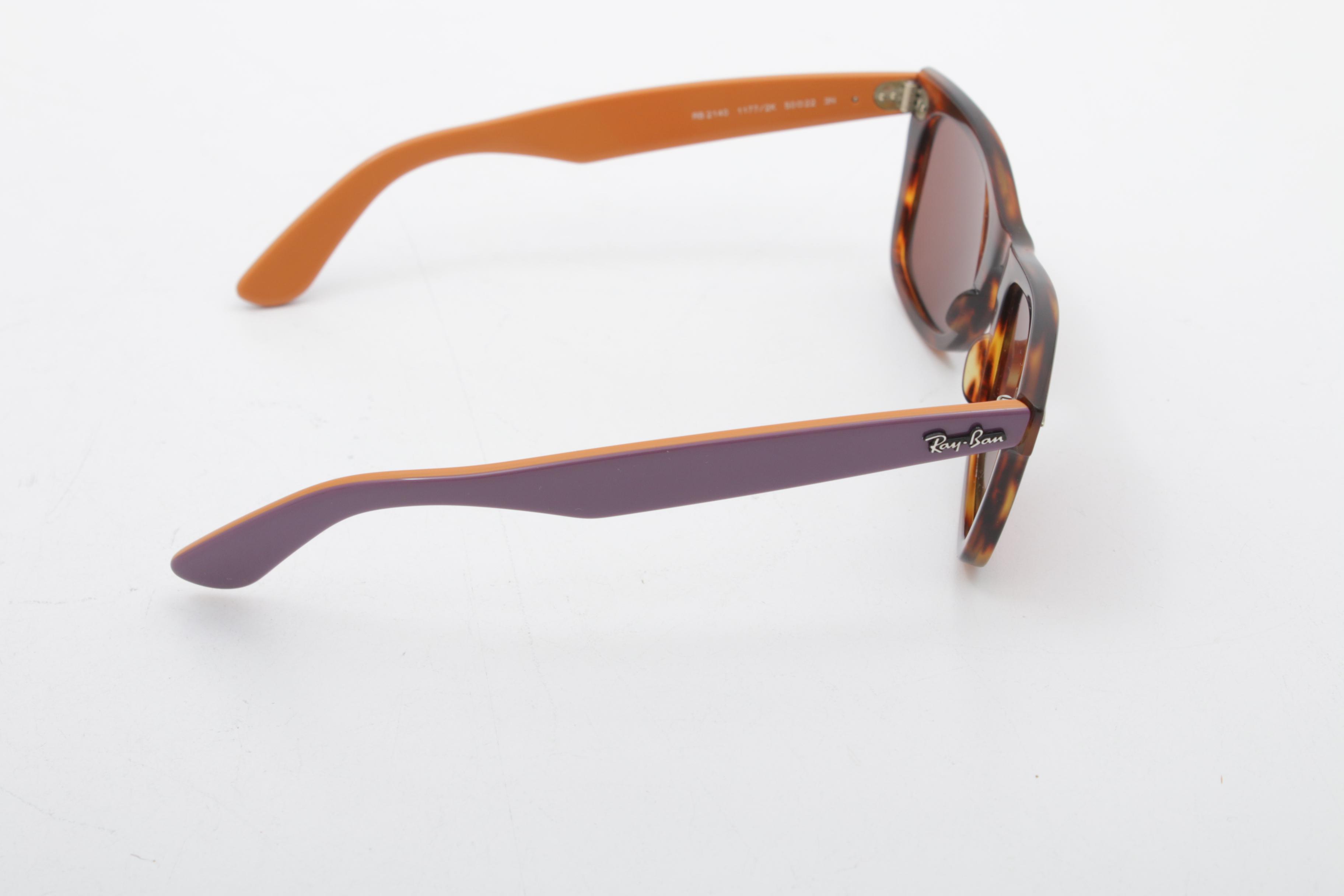 Ray-Ban RB 2140 Tri-Tone Wayfarer Sunglasses